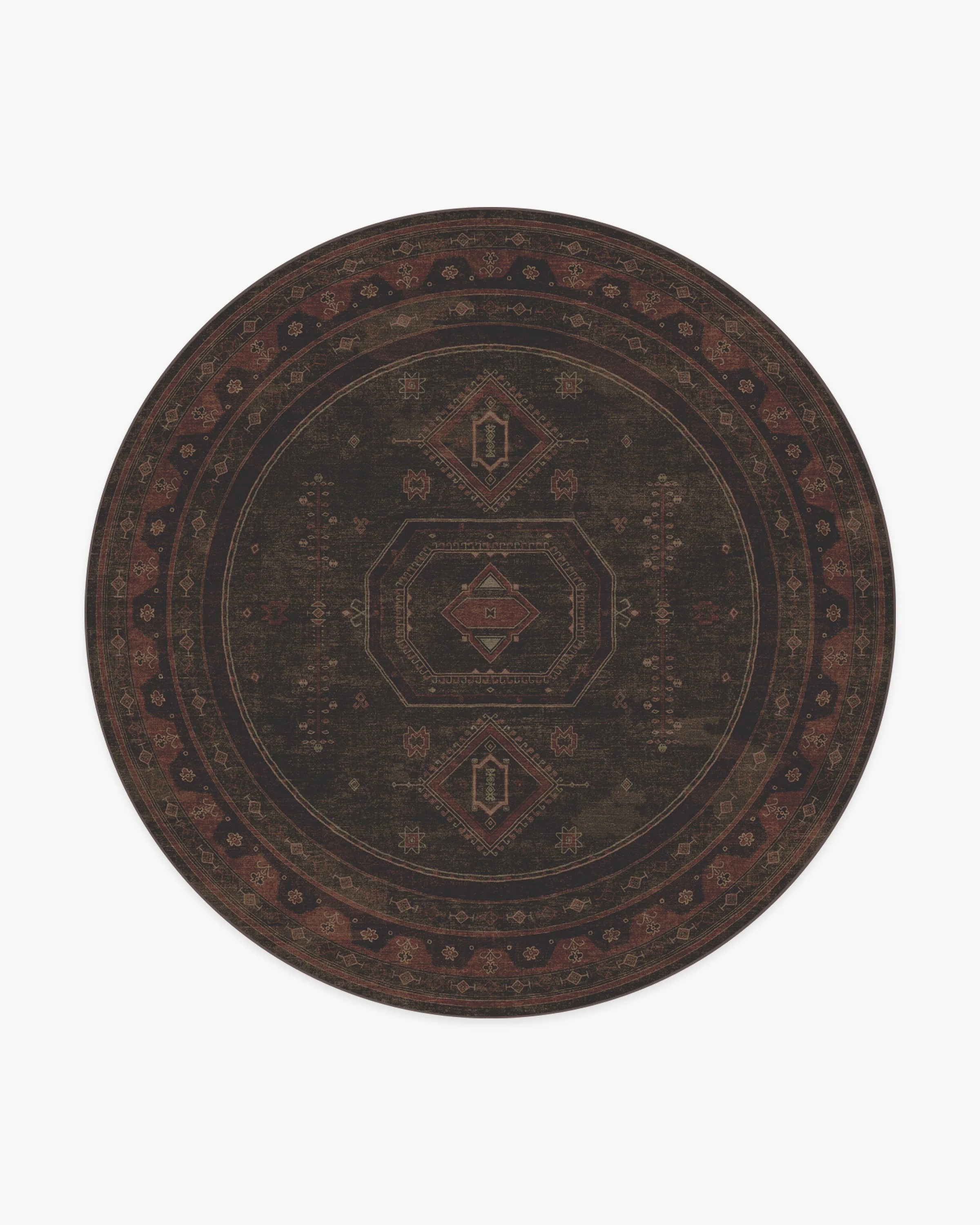 Shira Bordeaux Flatwoven Rug