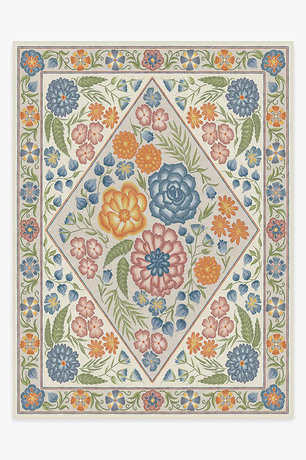 Prado Blue Bouquet Rug