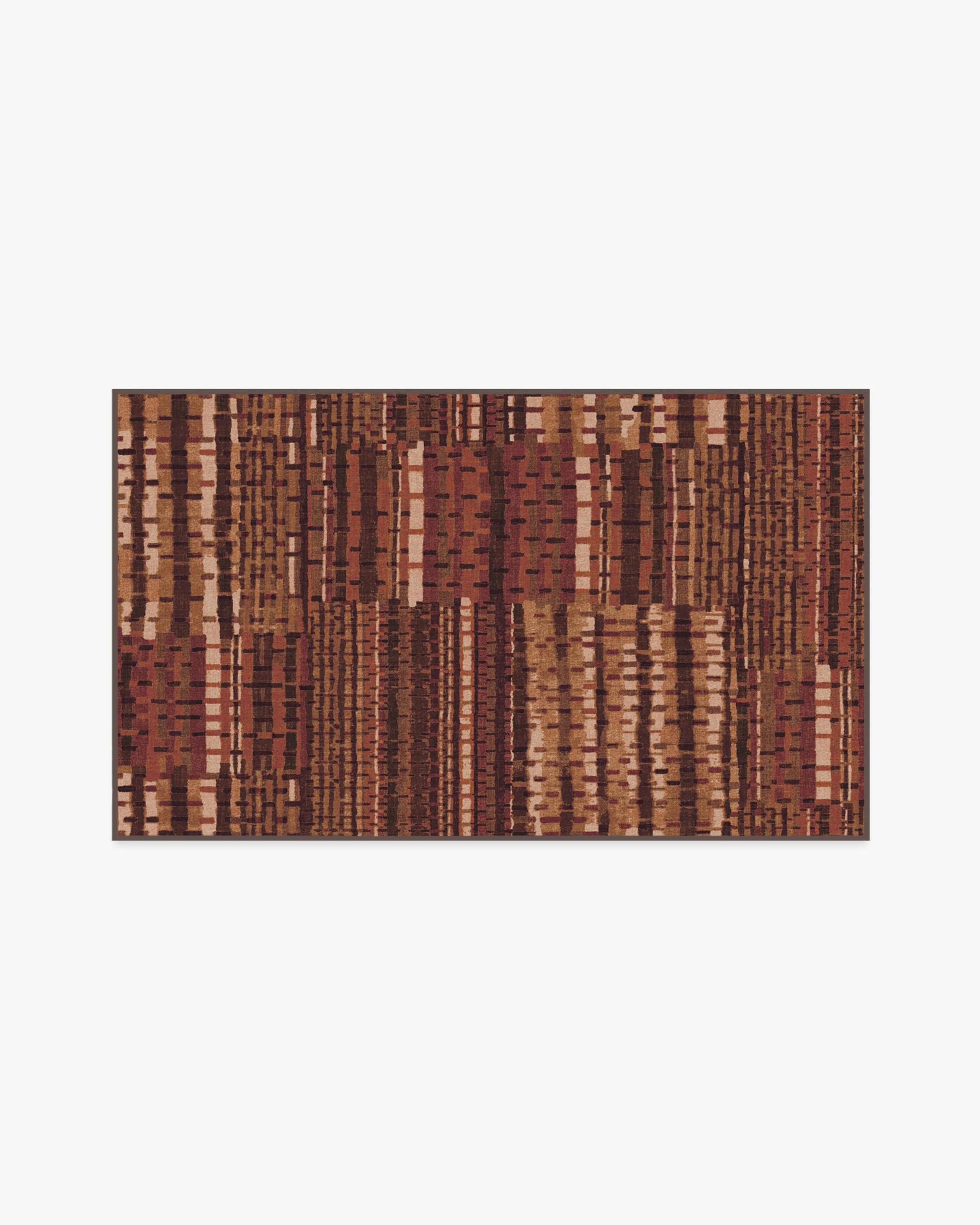 Solene Amber Red Rug