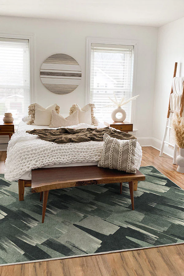Rogue Squadron Dark Sage Flatwoven Rug