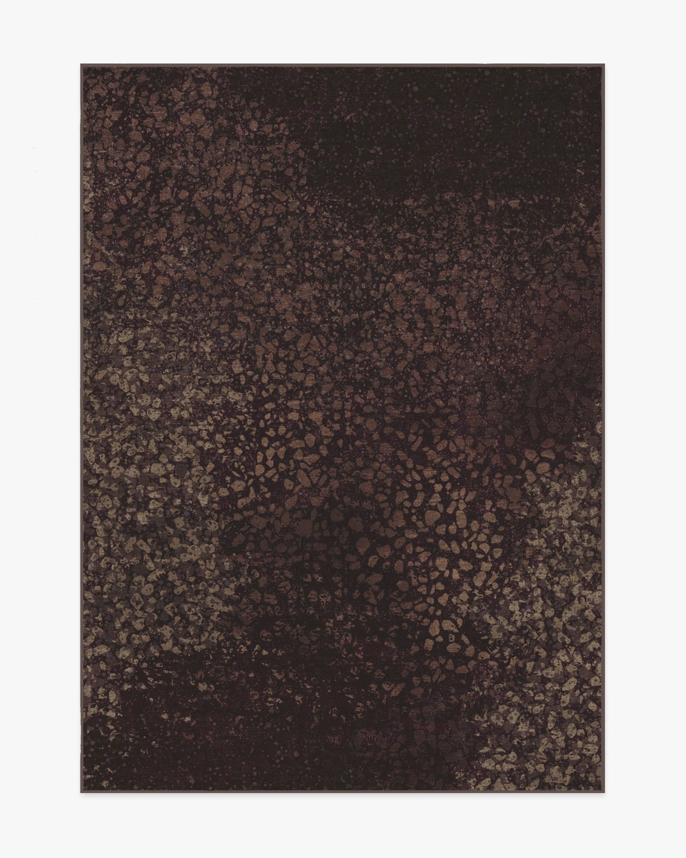 Terran Burgundy Rug by Architectural Digest