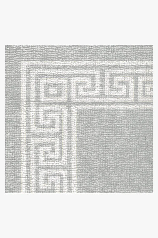 Rhodes Light Grey Bath Mat