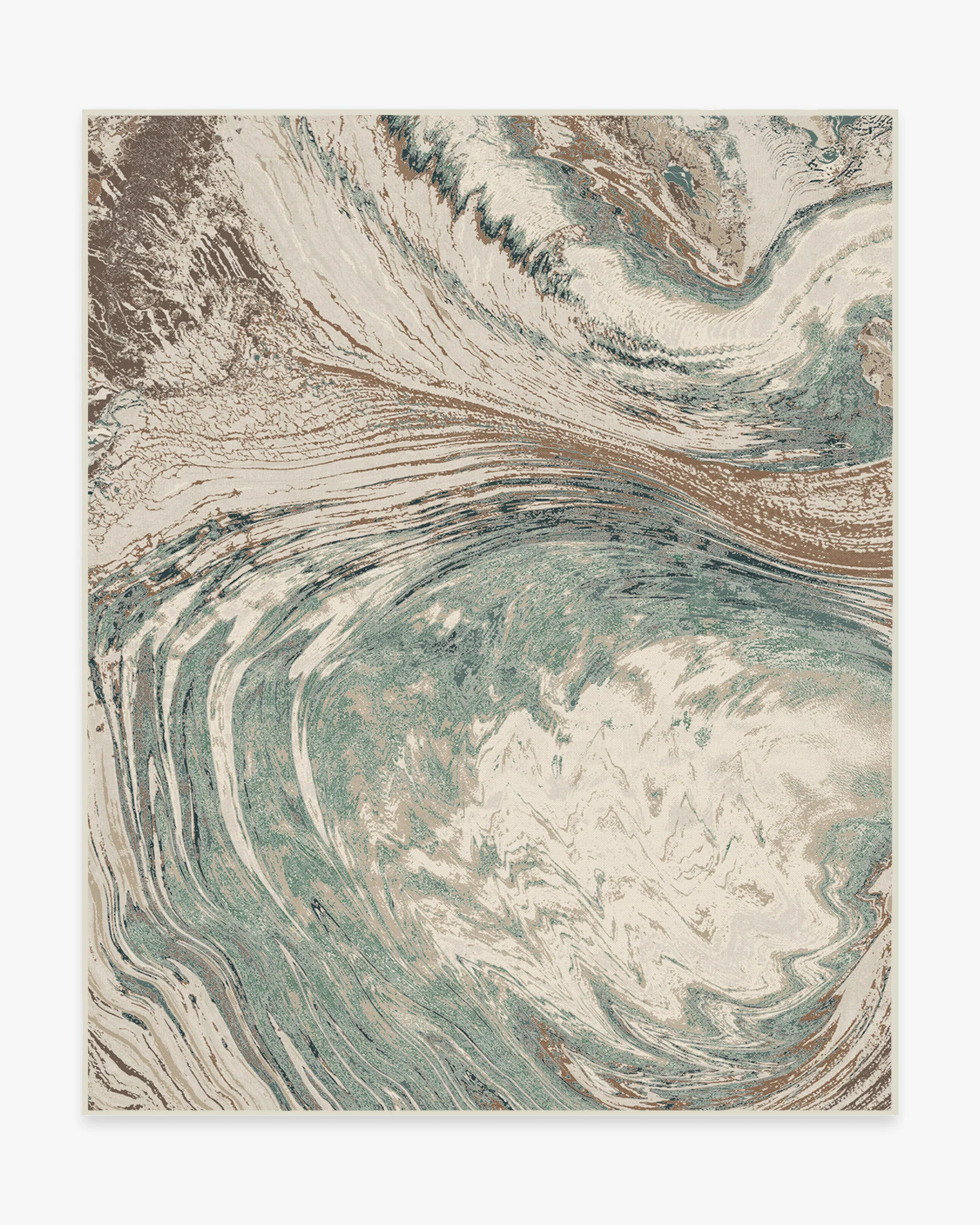 Malaspina Natural Sage Flatwoven Rug