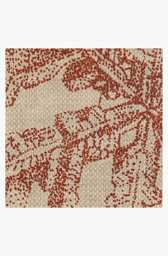 Snowflake Creme Flatwoven Rug