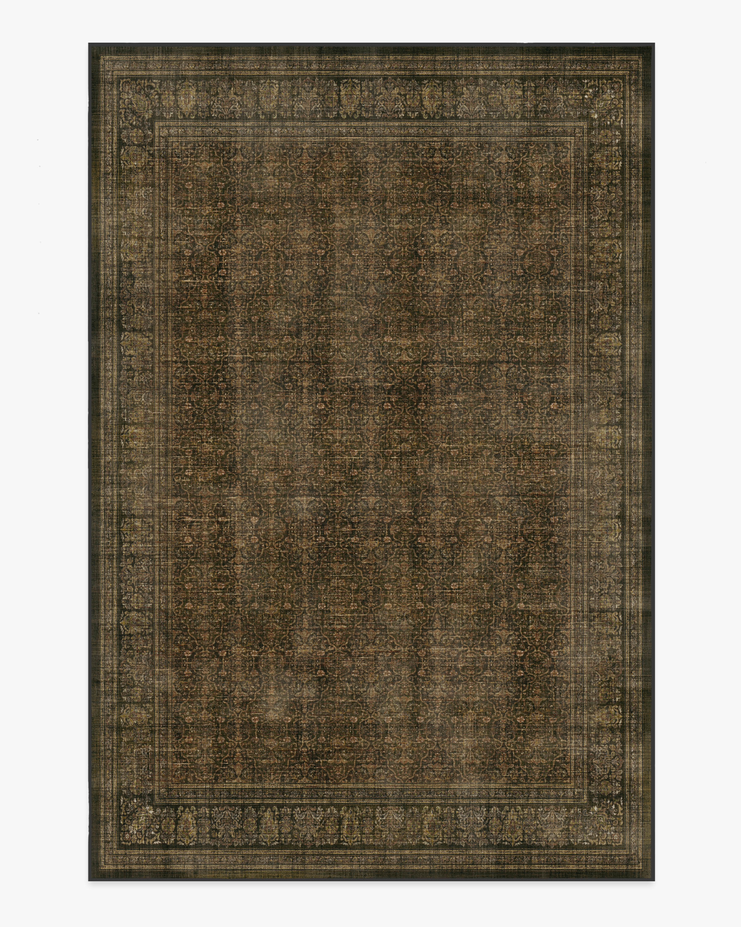 Vesper Olive & Gold Flatwoven Rug