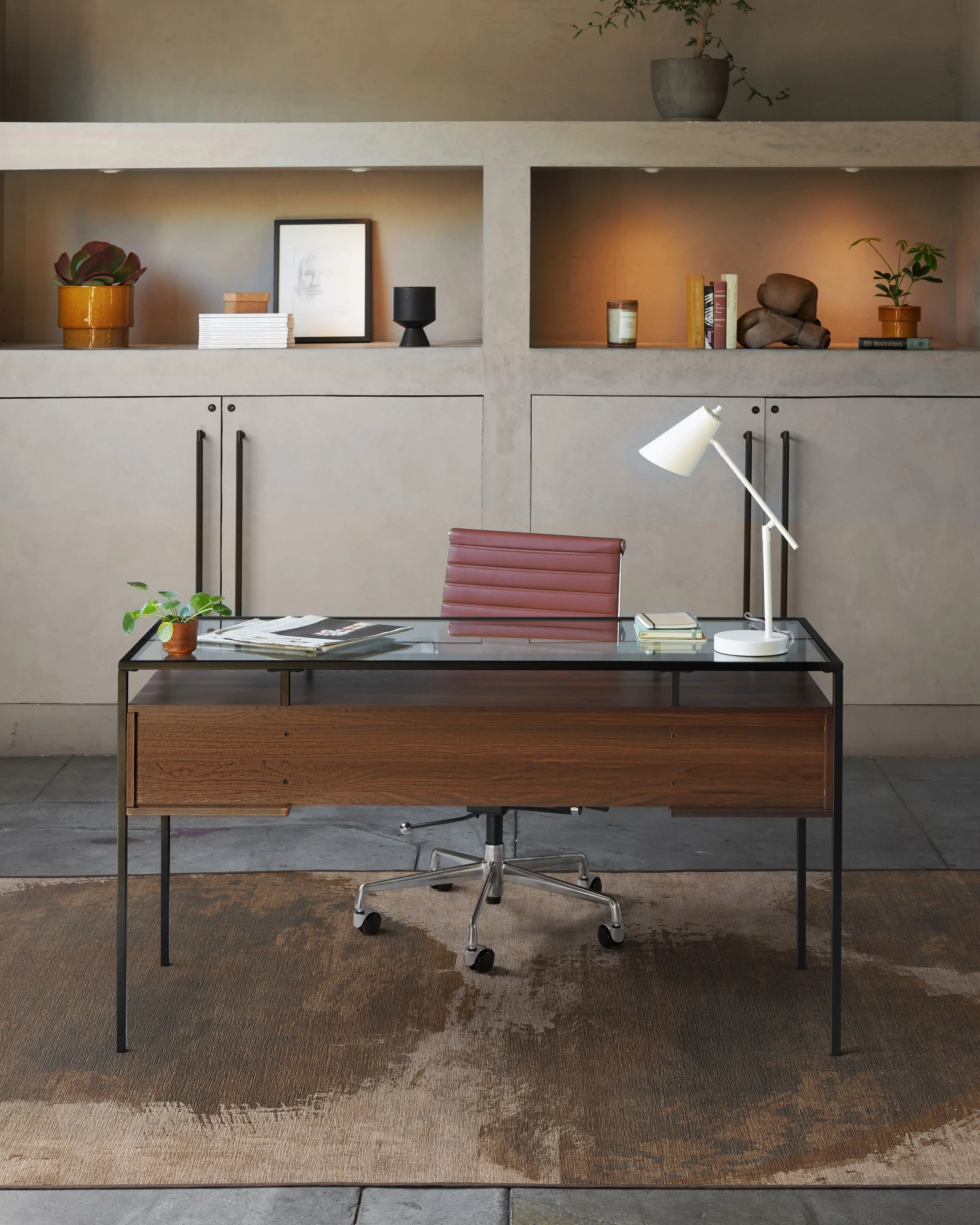 Jorda Bronze Natural Flatwoven Rug by Architectural Digest