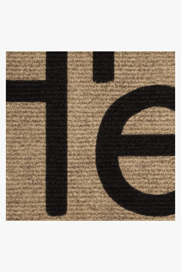 Hello Light Coir Large Doormat