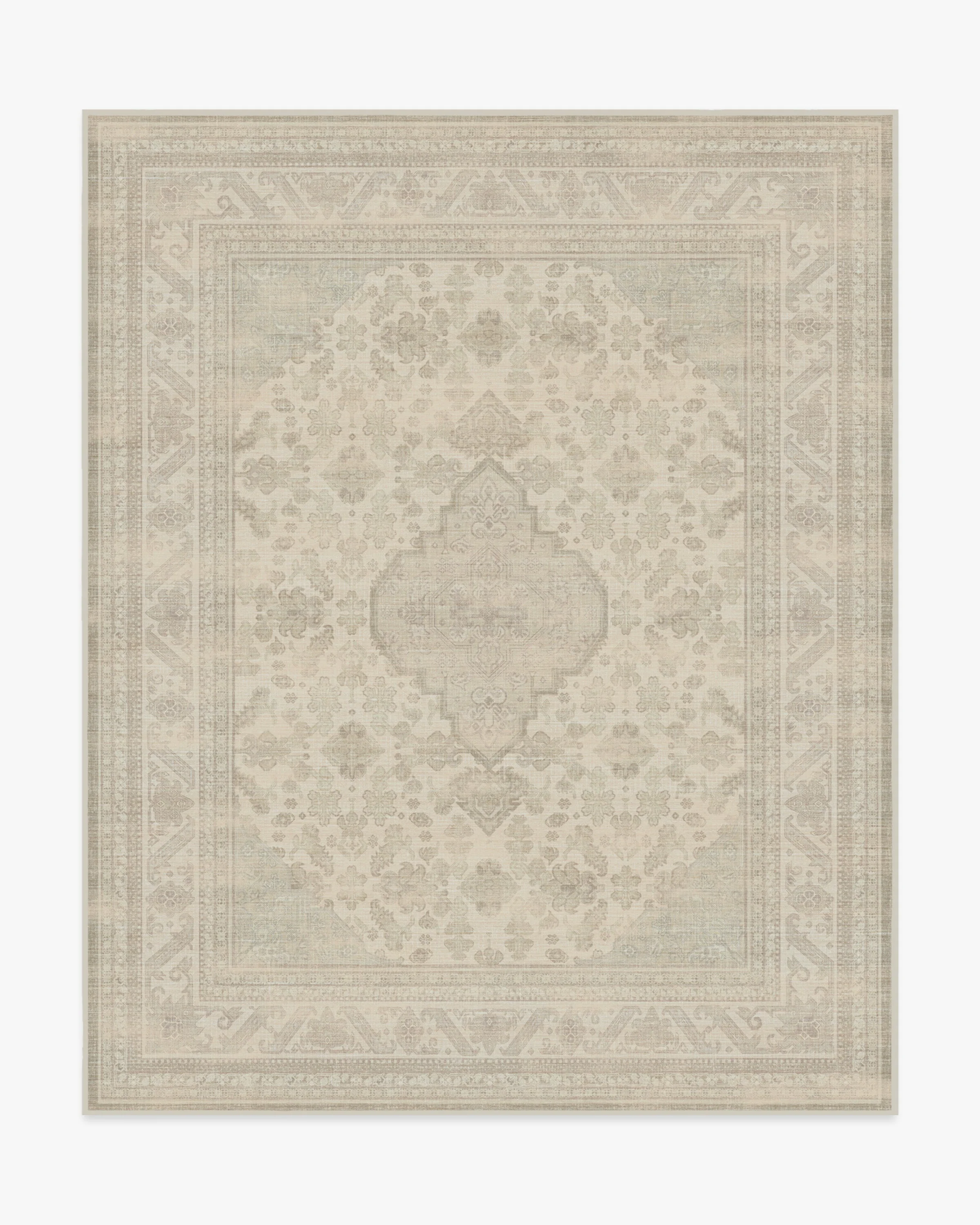 Rowan Soft Grey & Ivory Rug