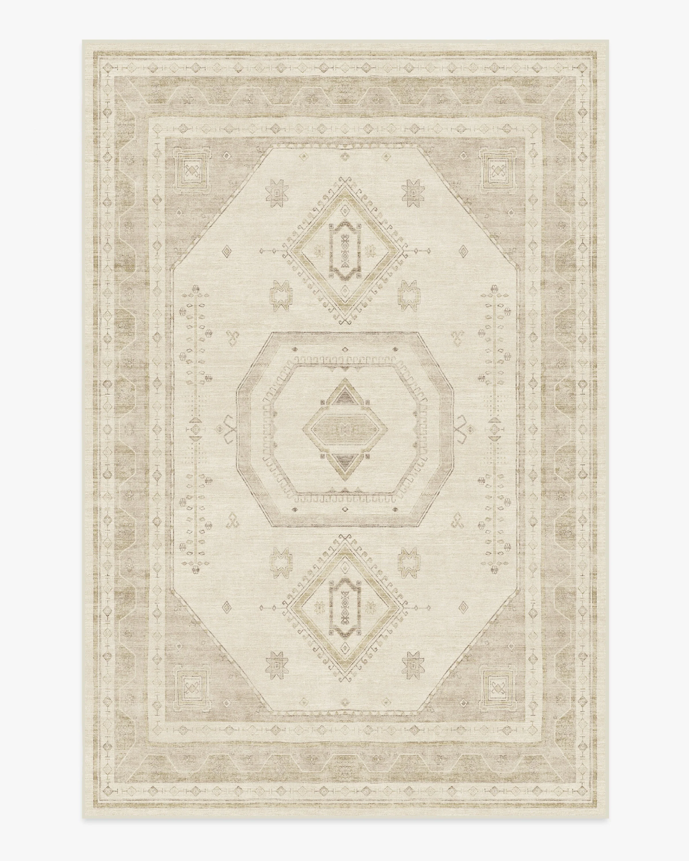Shira Ivory & Natural Flatwoven Rug