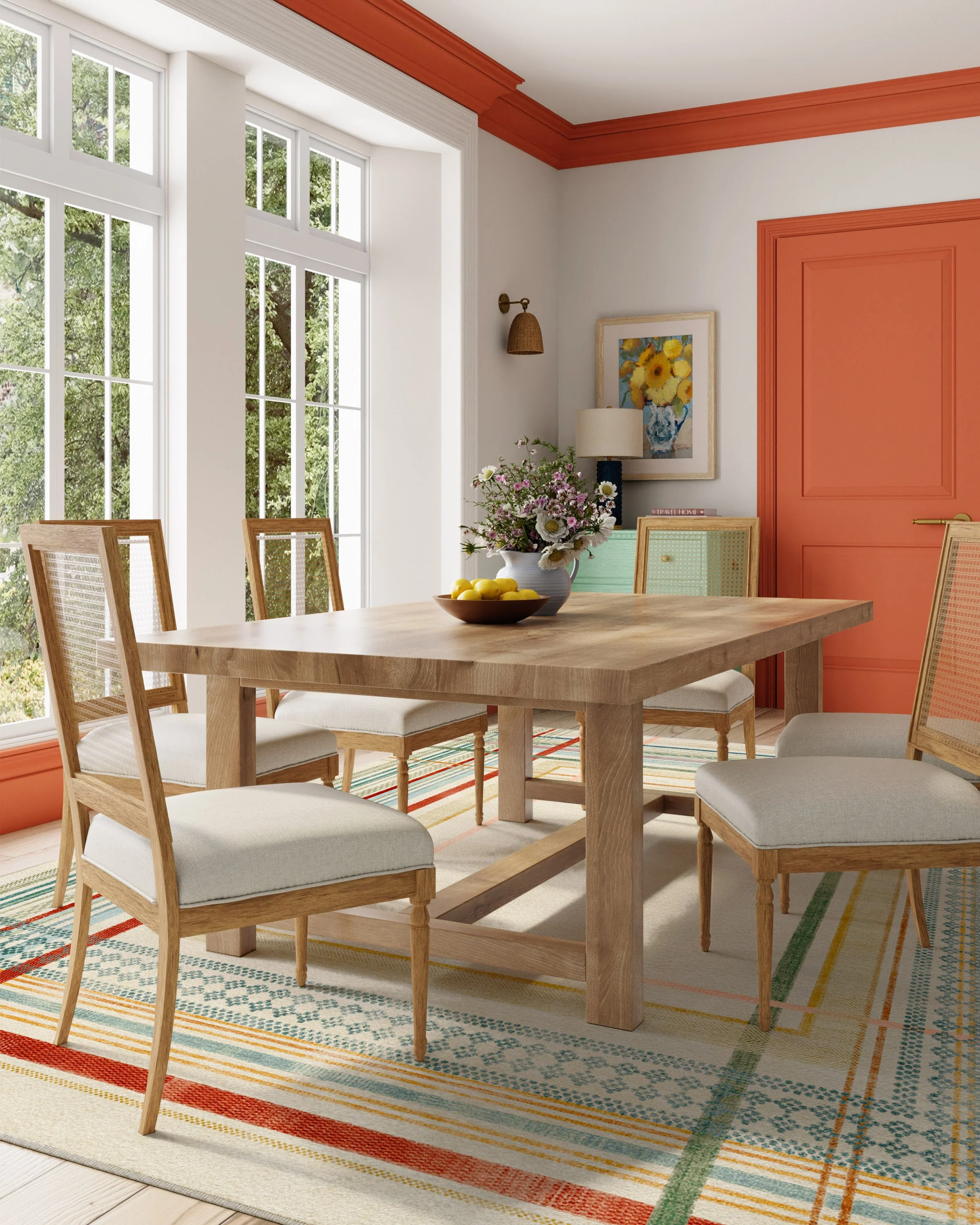 Callie Cream Multicolor Rug