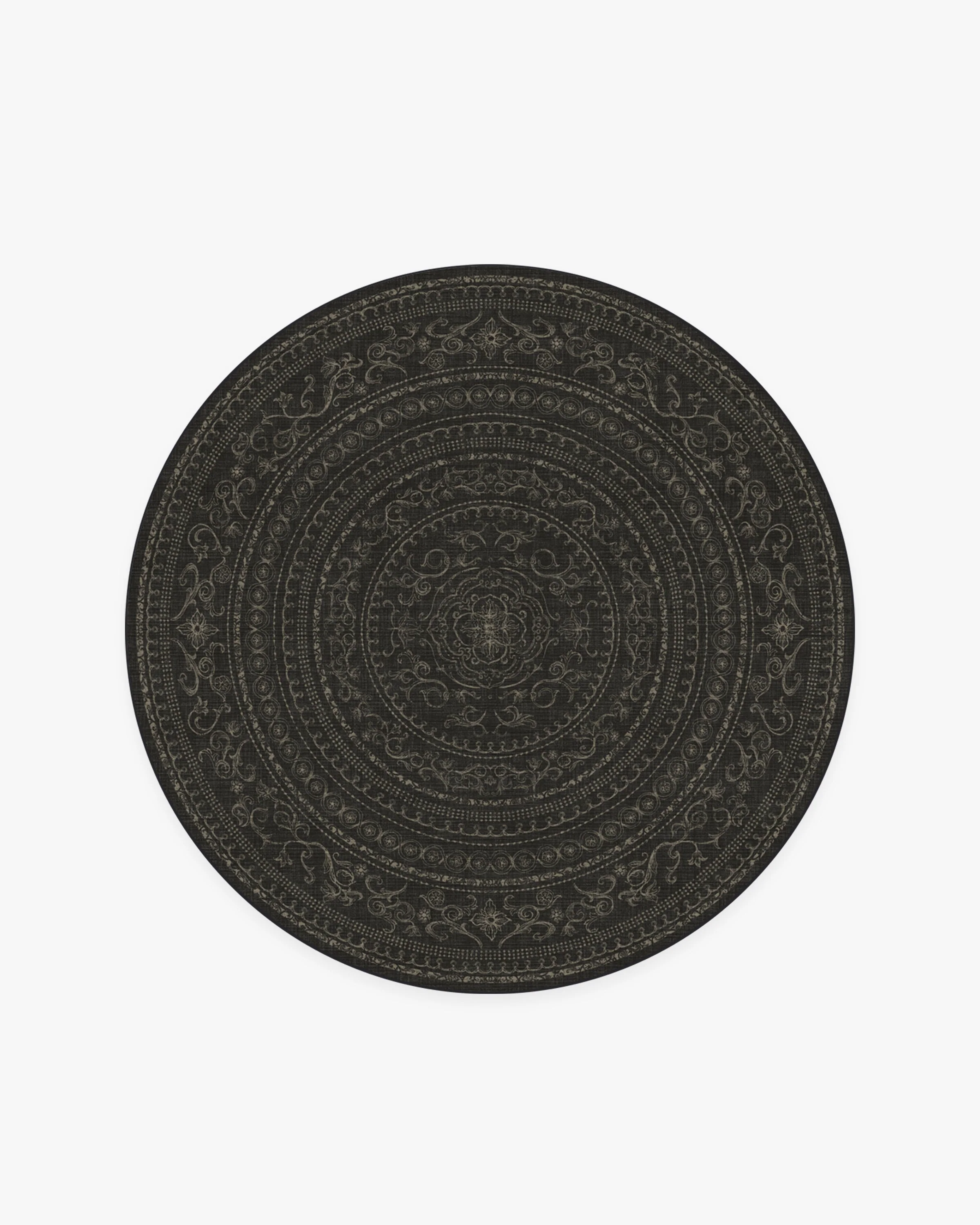 Gisele Soft Black Flatwoven Rug