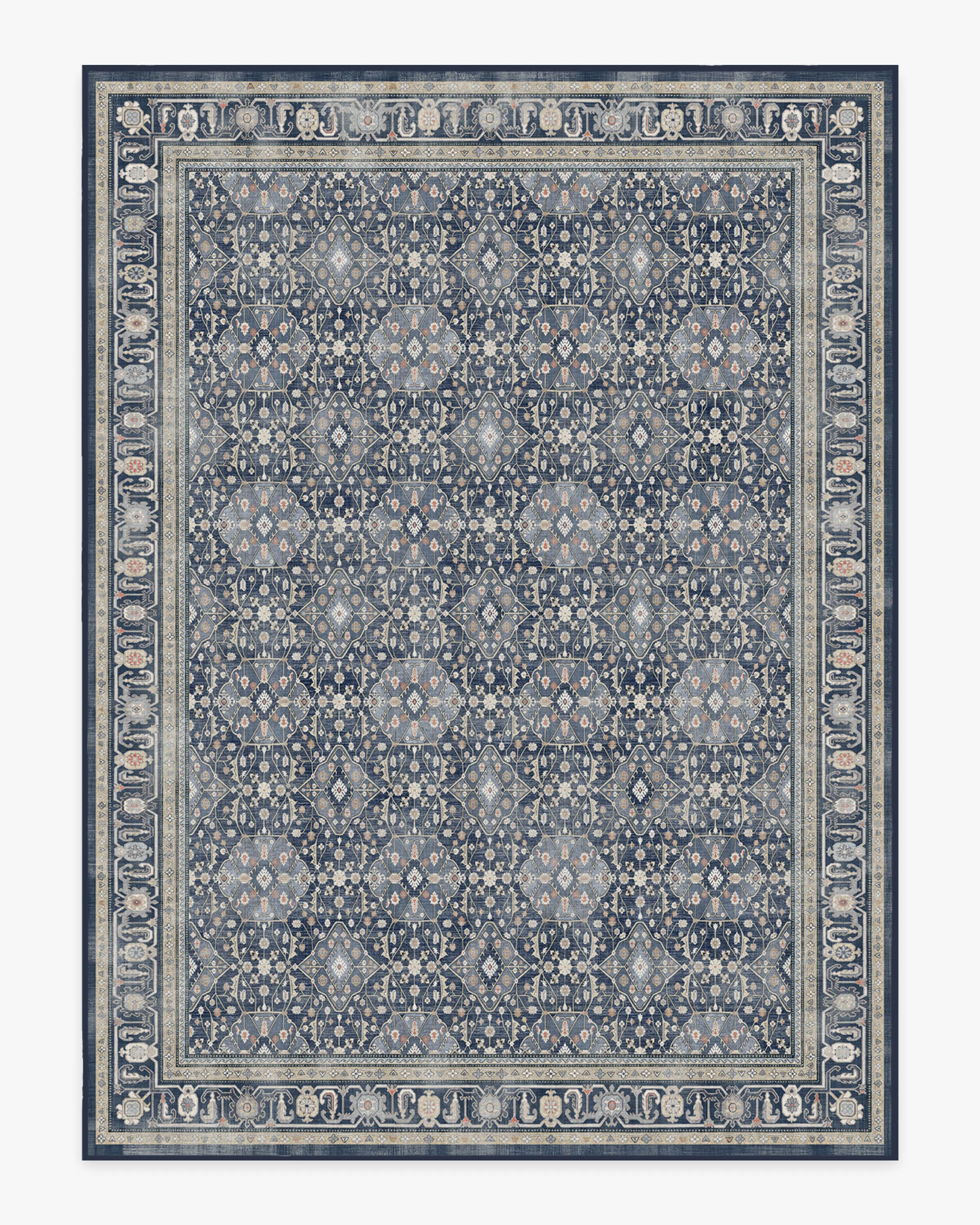 Alessia Dusk Blue Flatwoven Rug