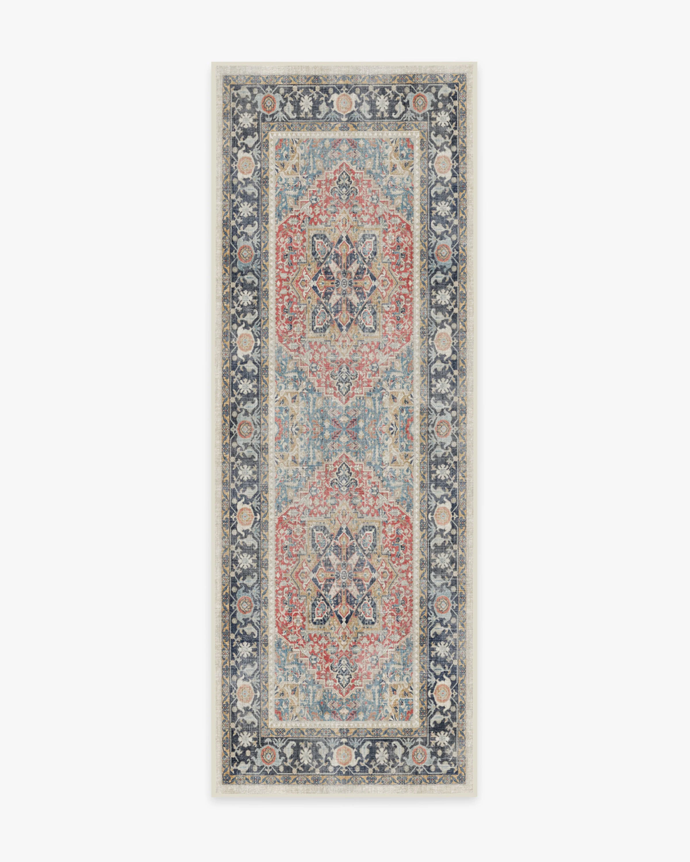 Kamran Cayenne Red Flatwoven Rug