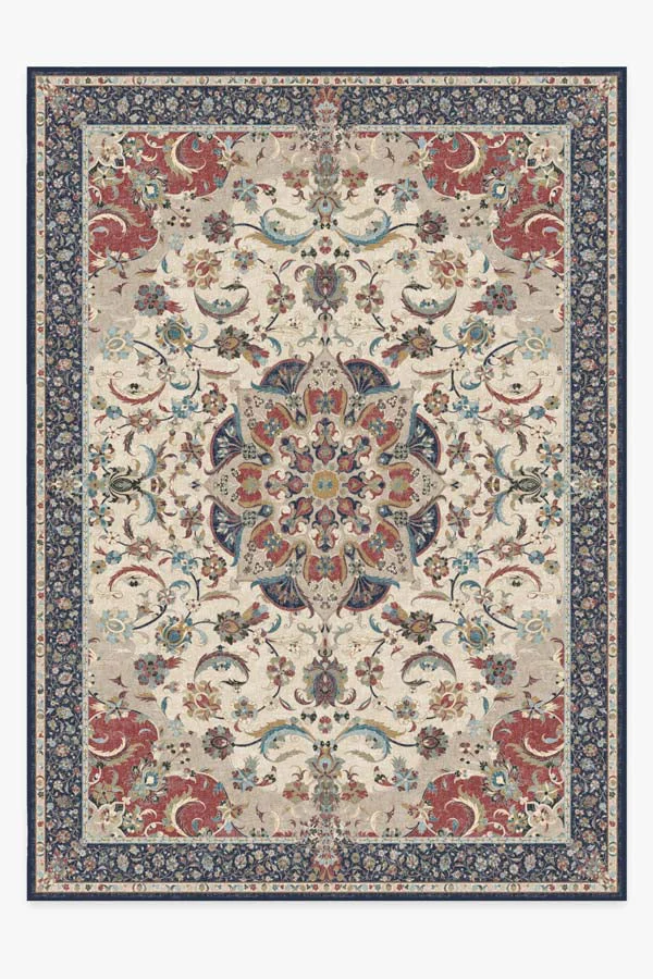 Sima Royal Blue Flatwoven Rug