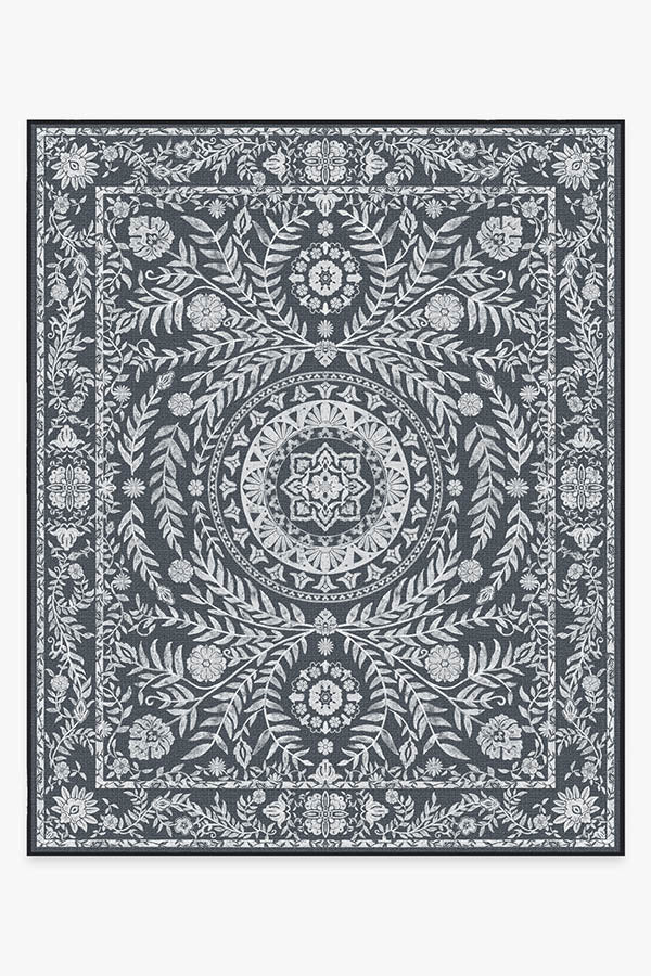 Fontaine Black Outdoor Rug