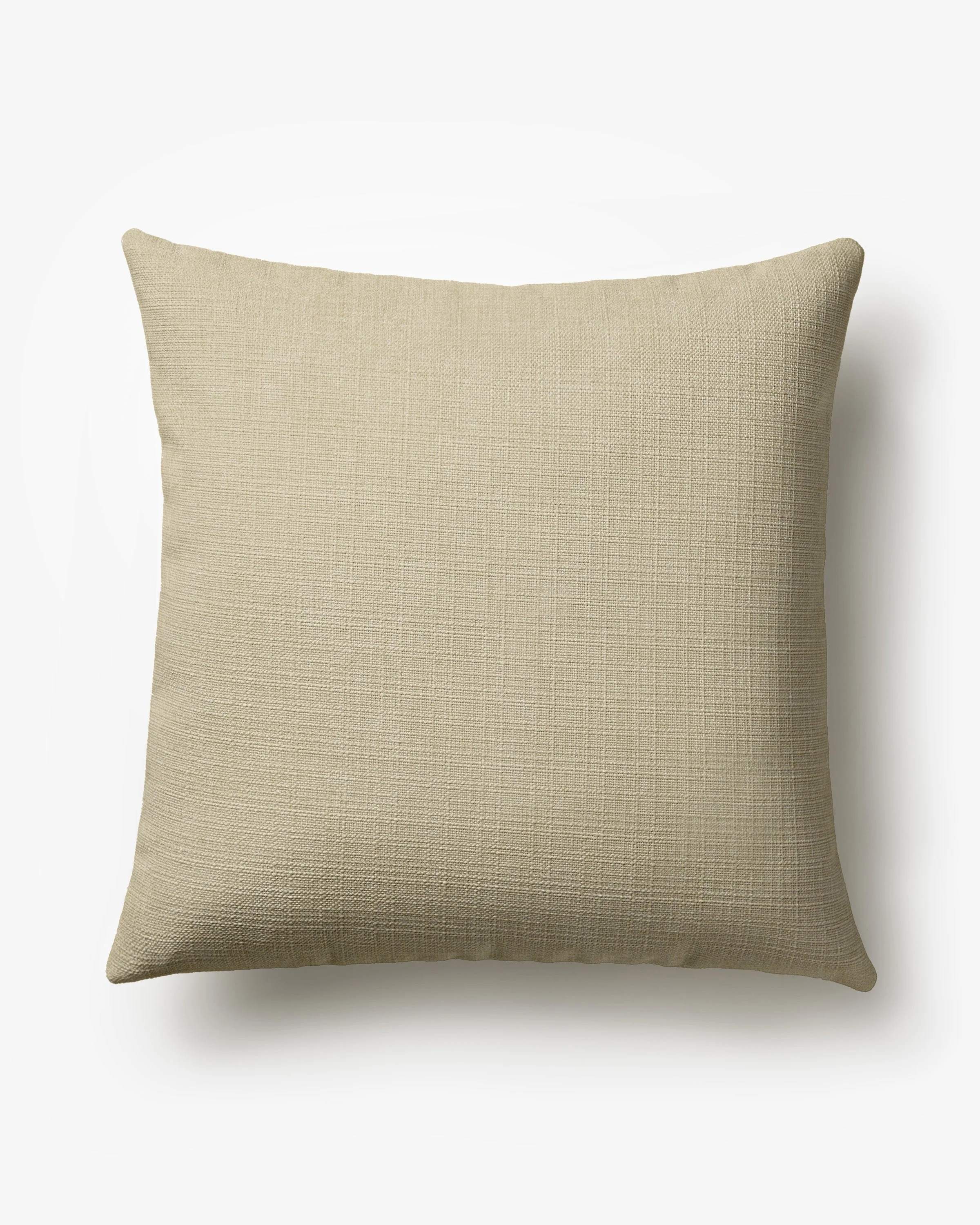 Natural Woven Throw Pillow