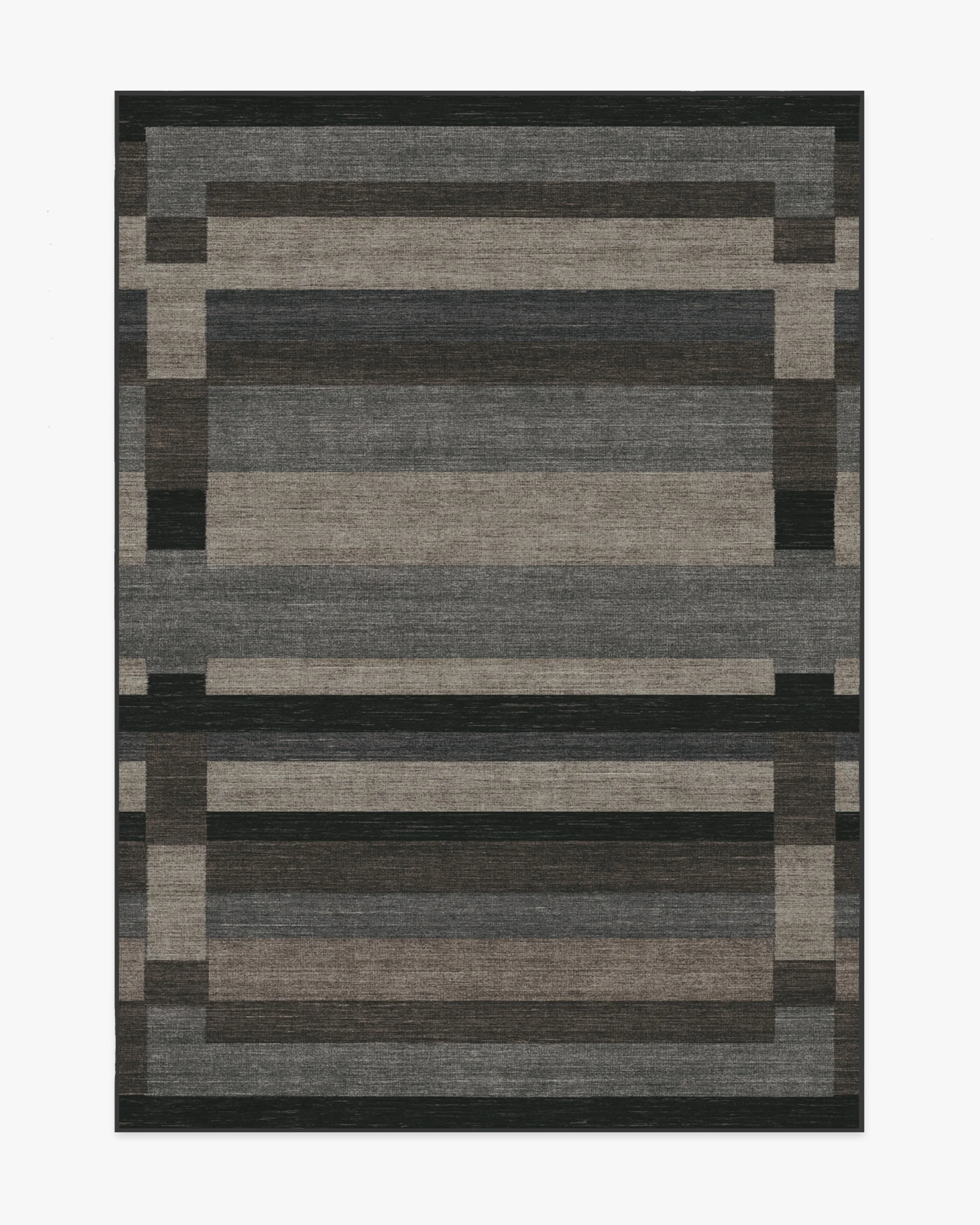 Paris Tonal Grey Flatwoven Rug by Michael Michalsky
