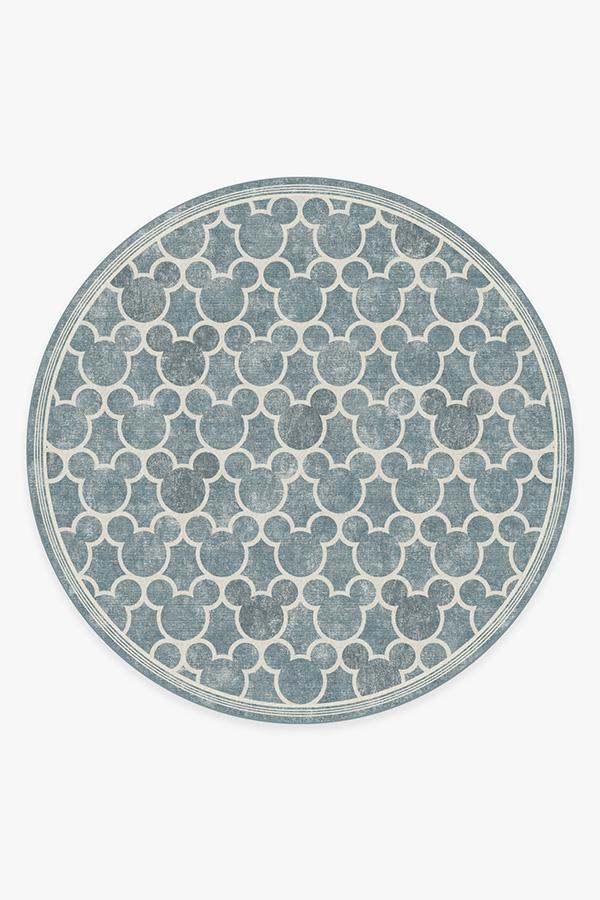Mickey Trellis Slate Flatwoven Rug