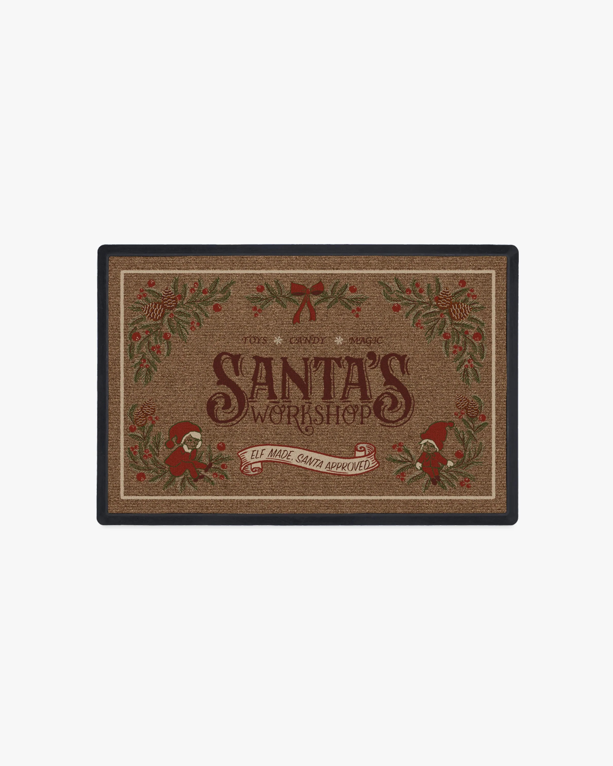 Santa's Workshop Doormat