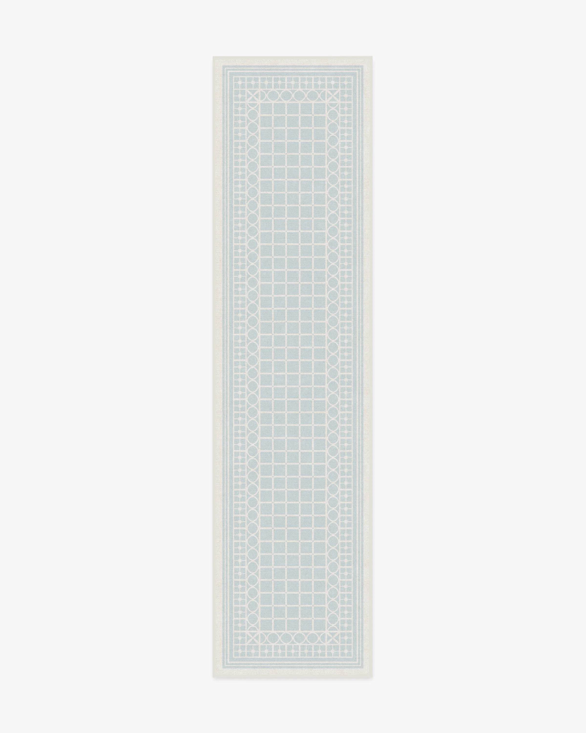 Palm Beach Powder Blue Rug by Gray Malin