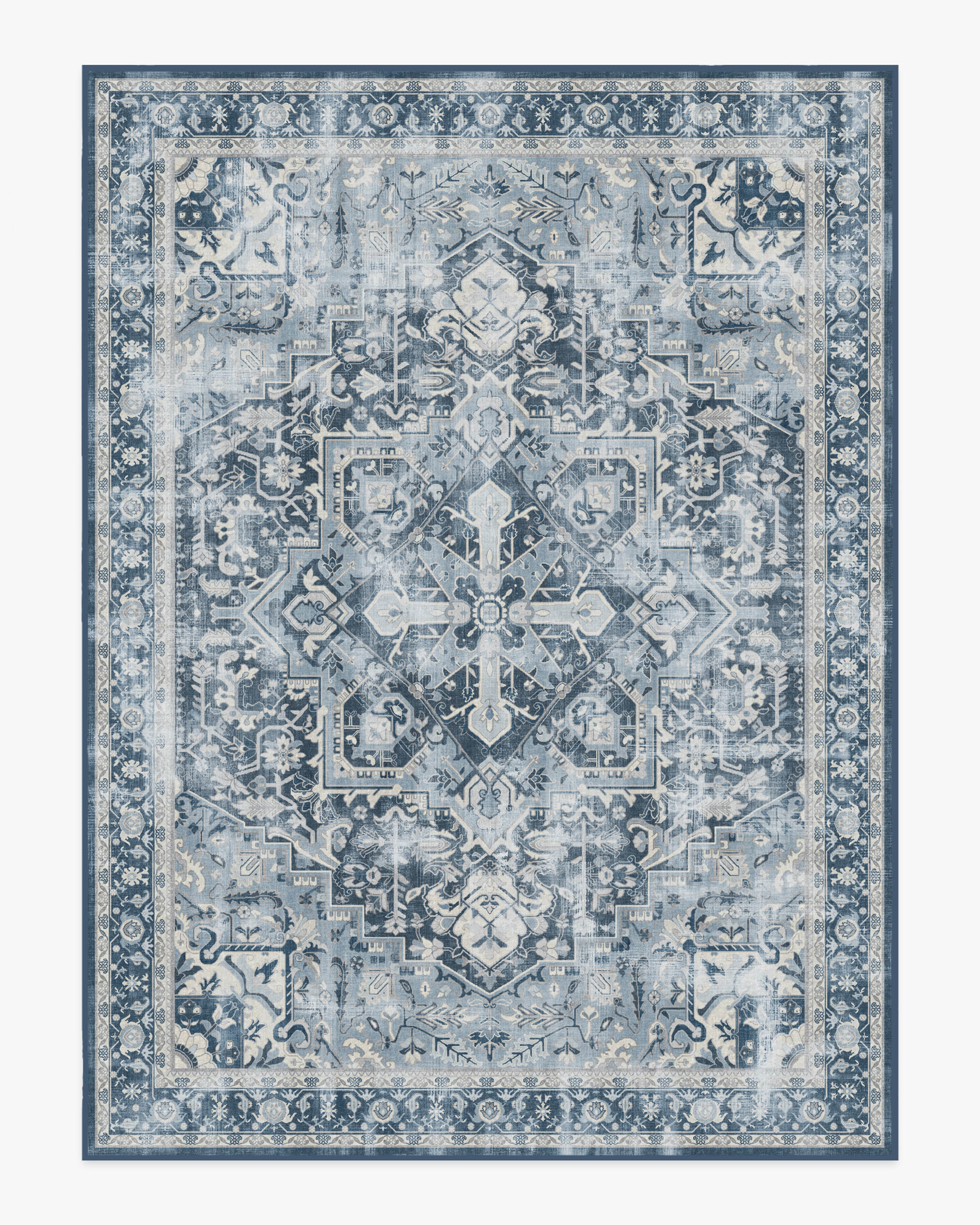 Kamran Admiral Blue Rug