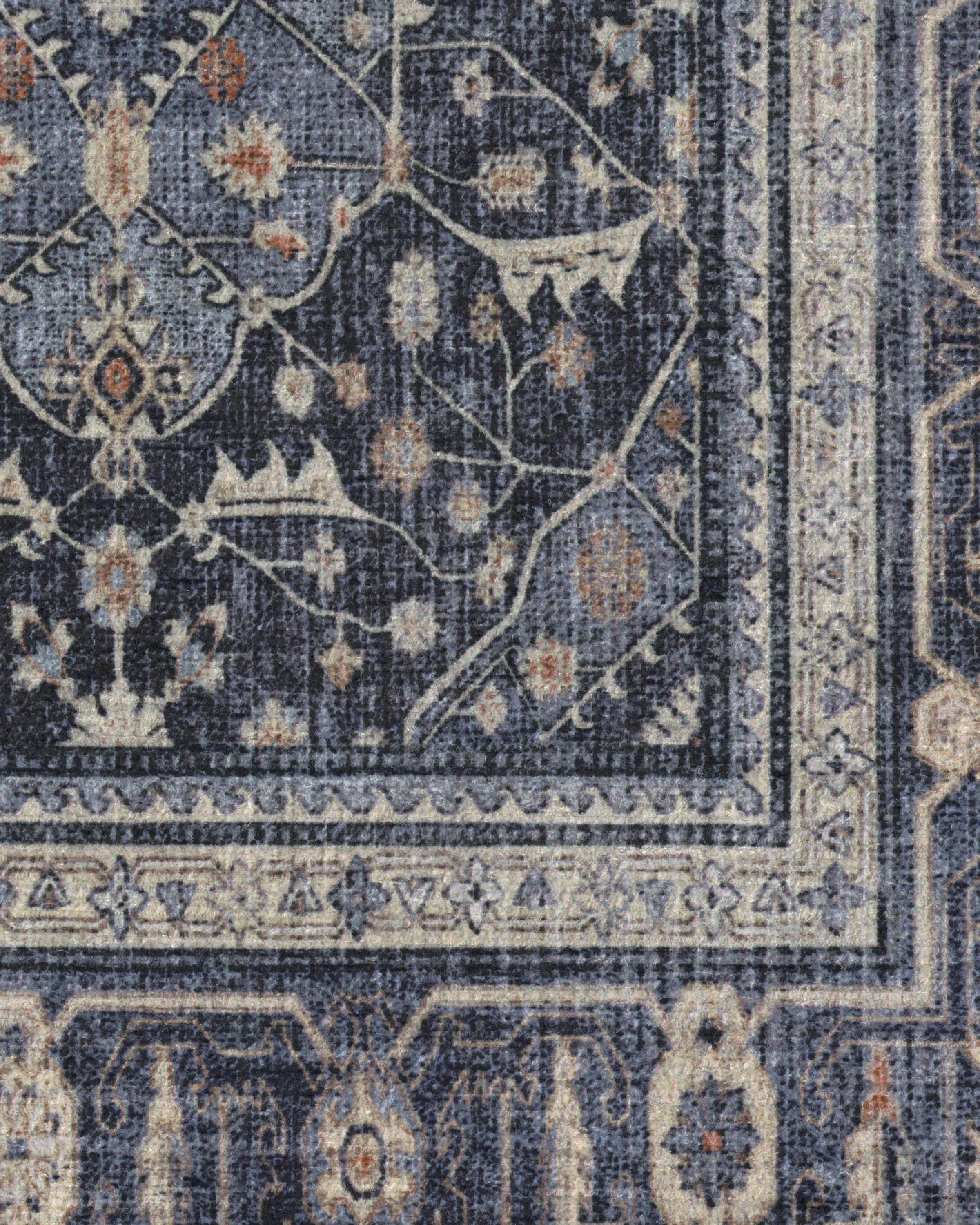 Alessia Dusk Blue Flatwoven Rug