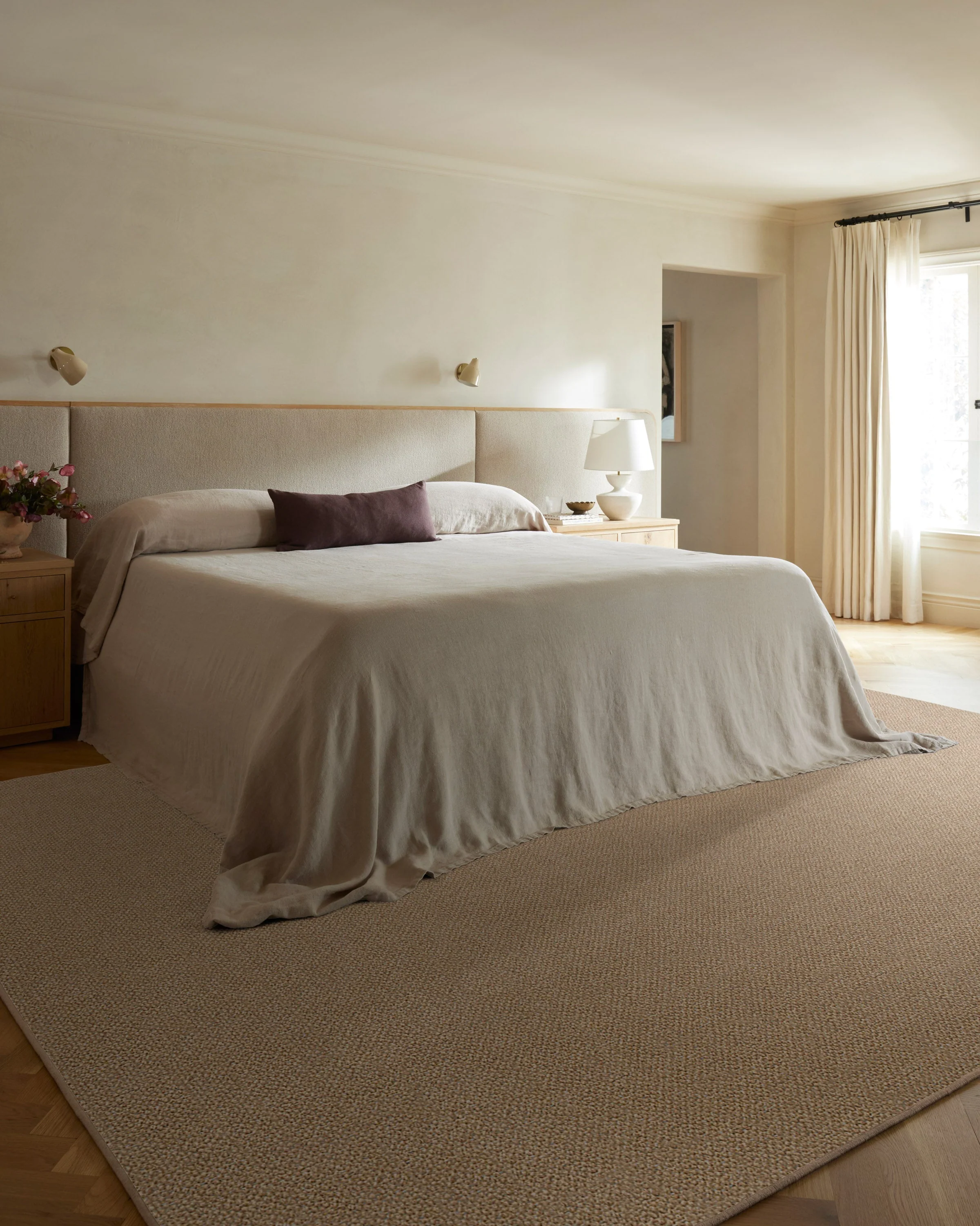 Flatwoven Warm Sand Re-Jute Rug
