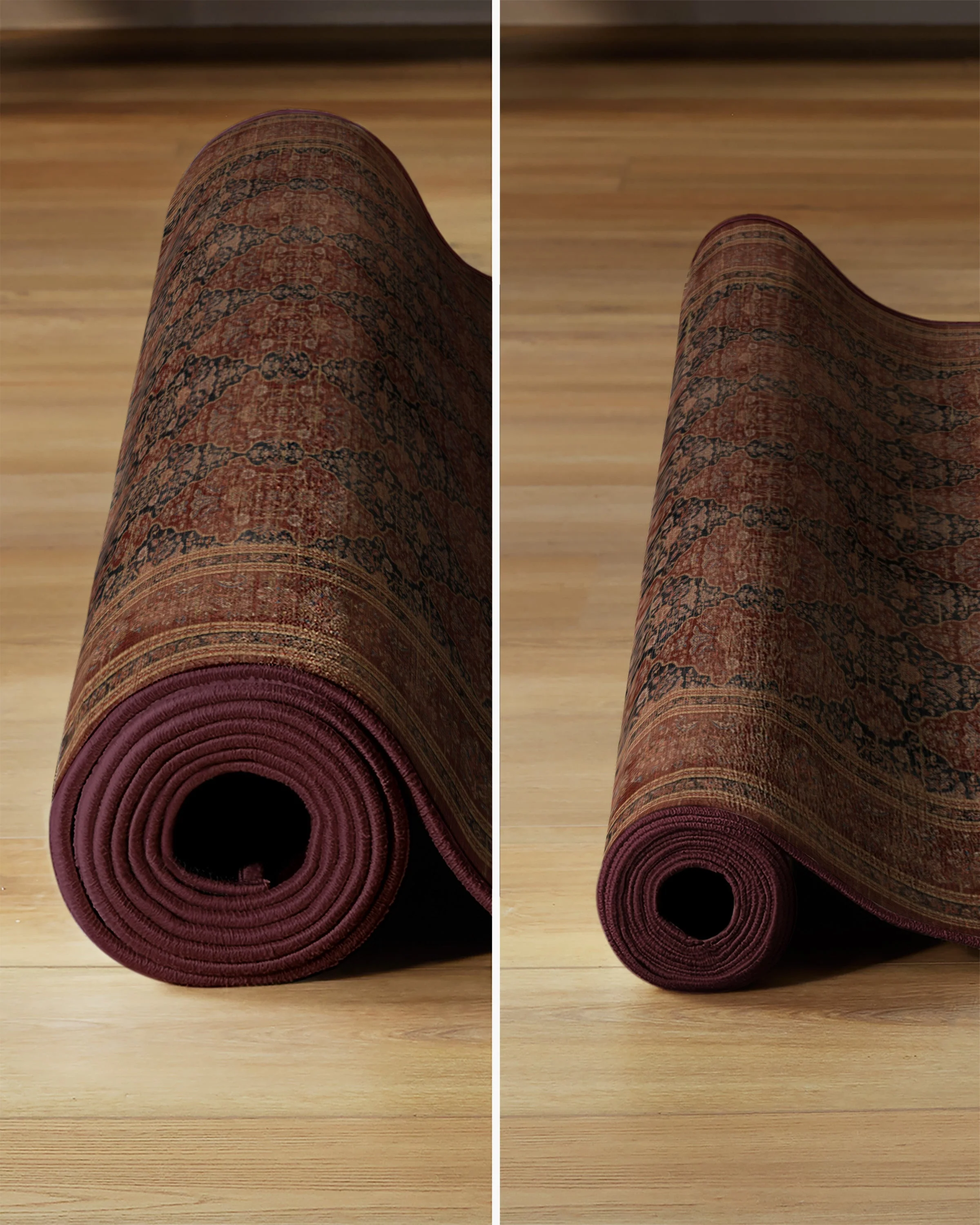 Vesper Amber Red Rug