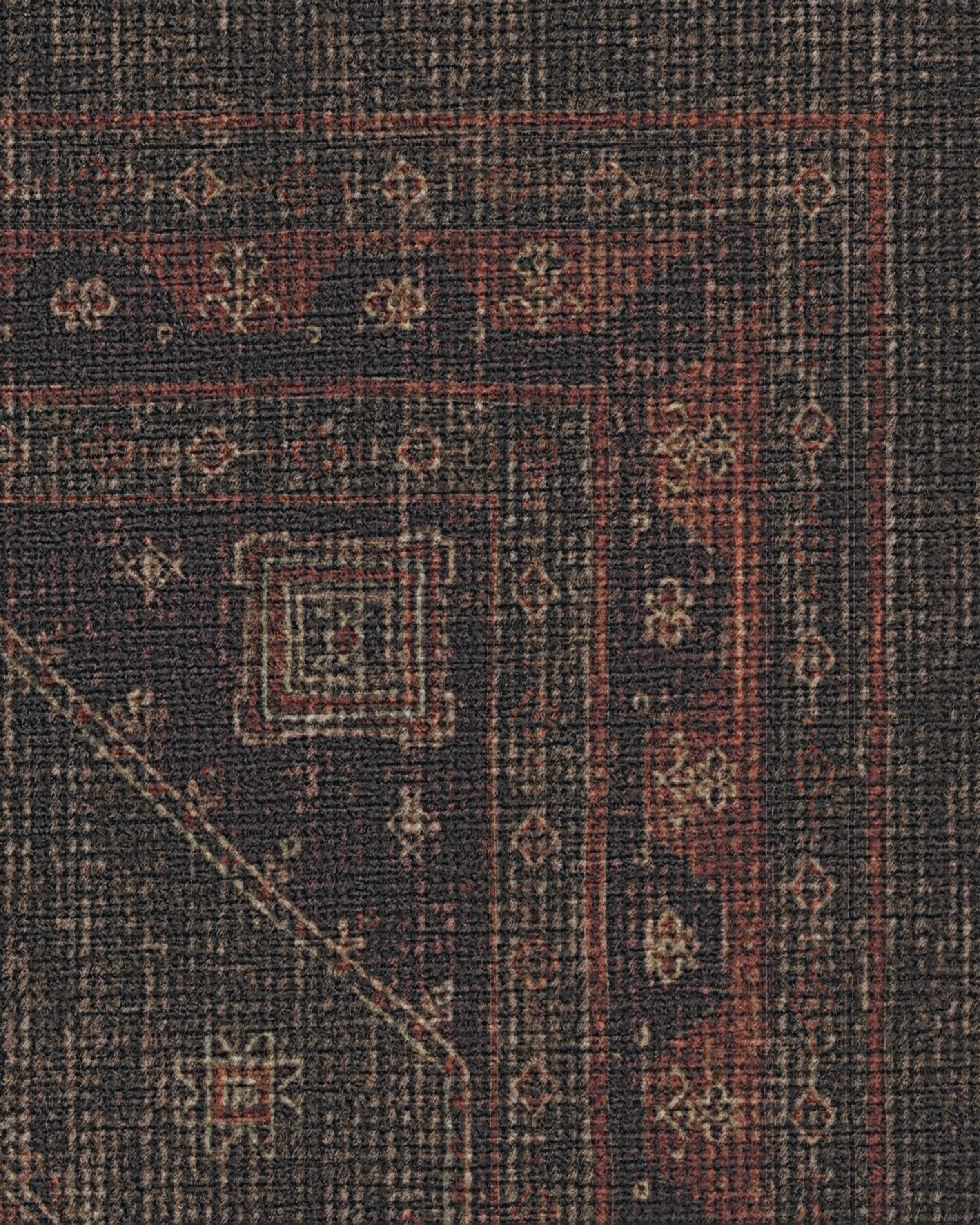Shira Bordeaux Flatwoven Rug