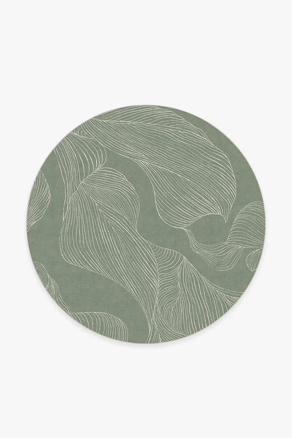 Sana Sage Green Flatwoven Rug