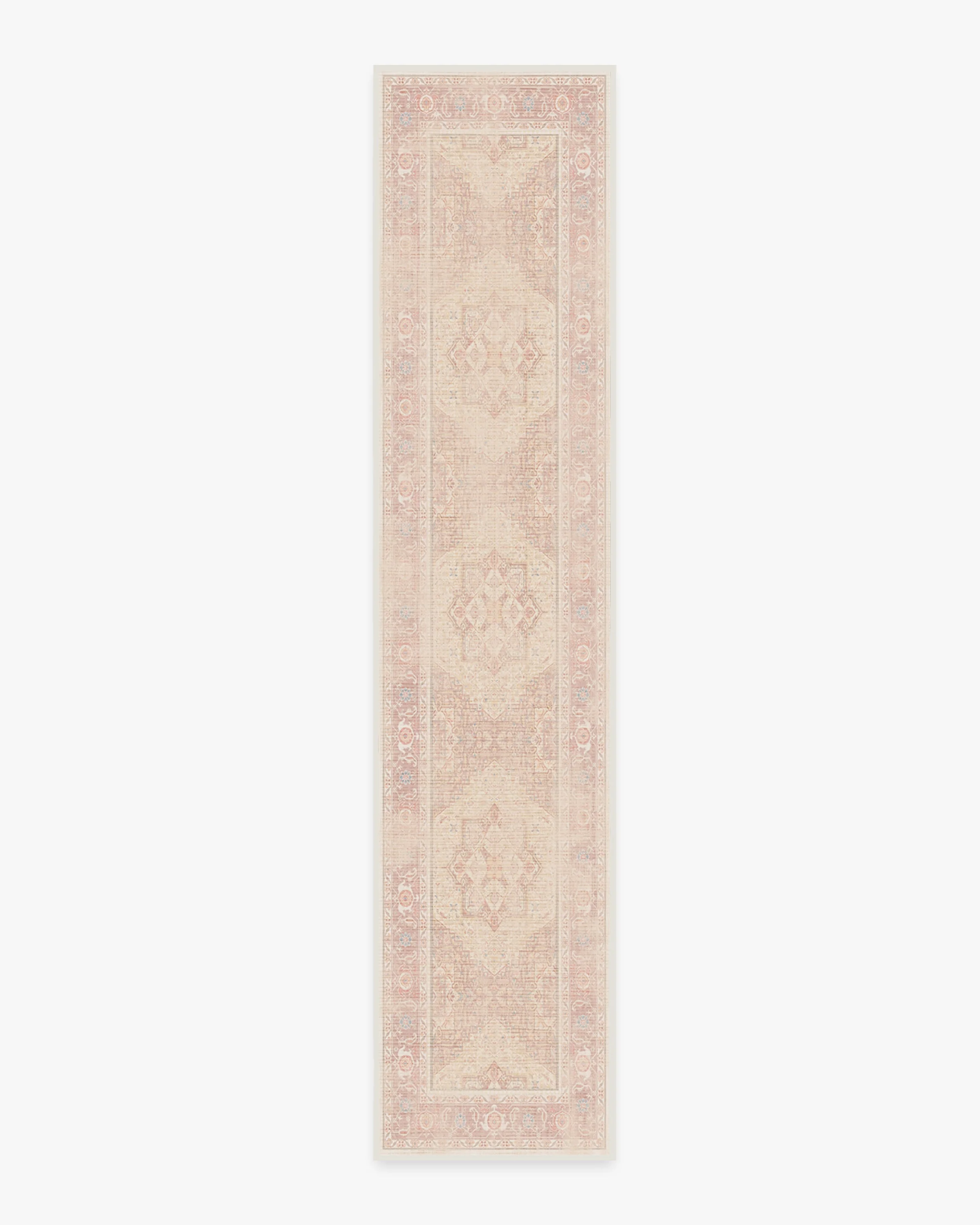 Kamran Soft Pink Flatwoven Rug