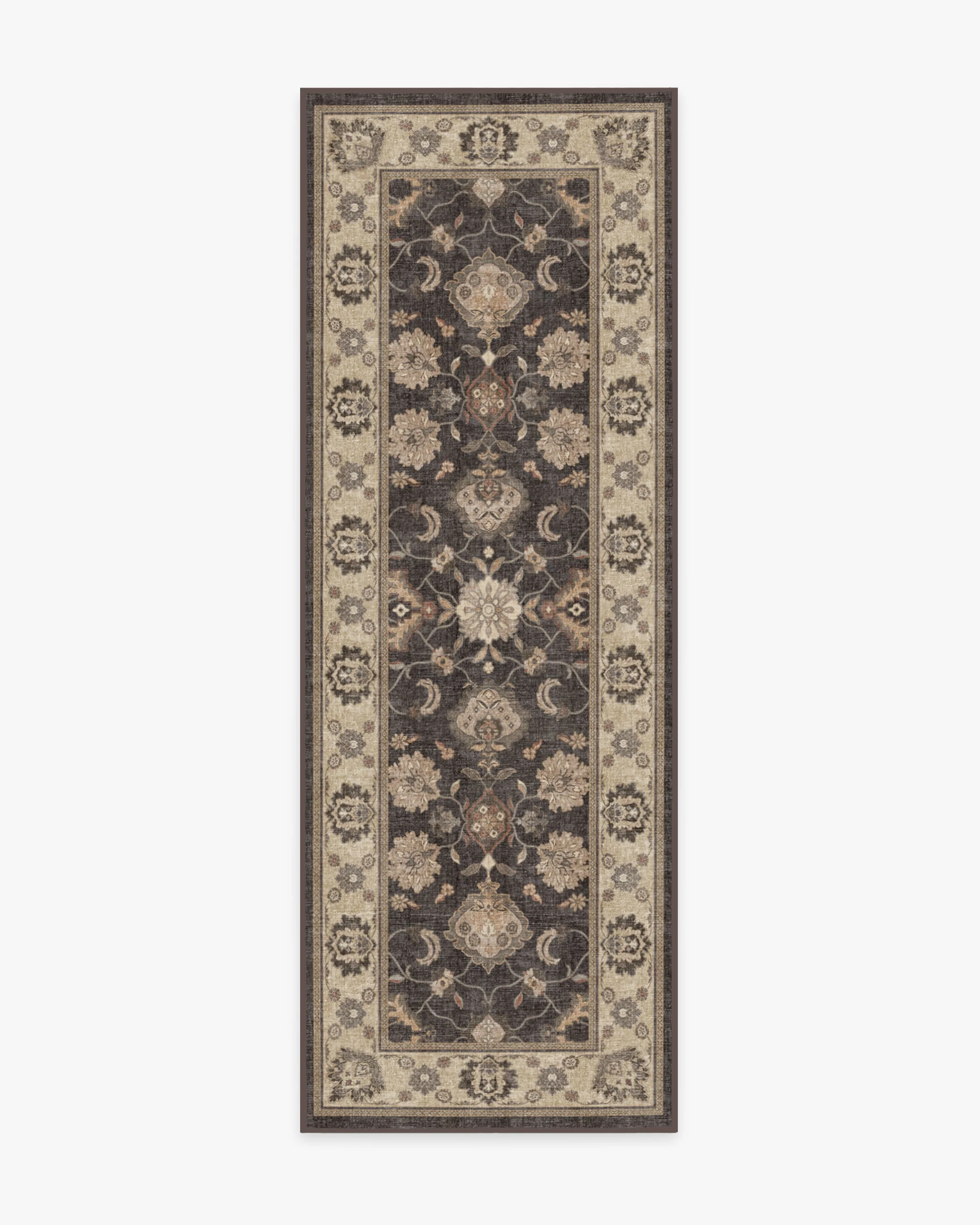 Odette Dark Wood Flatwoven Rug