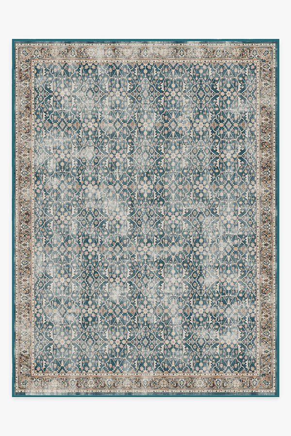 Celestine Teal Blue Rug