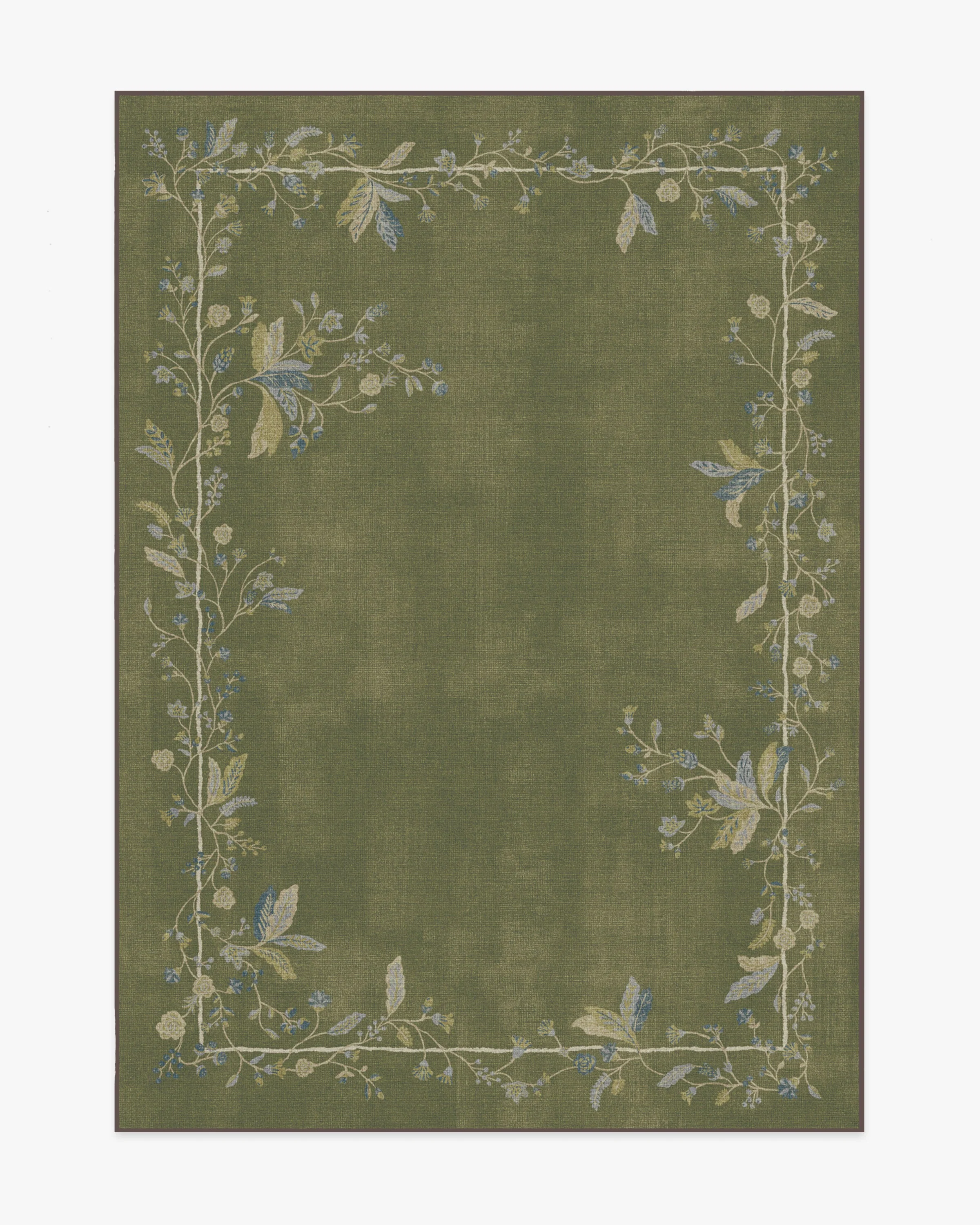 Daphne Olive Green Rug