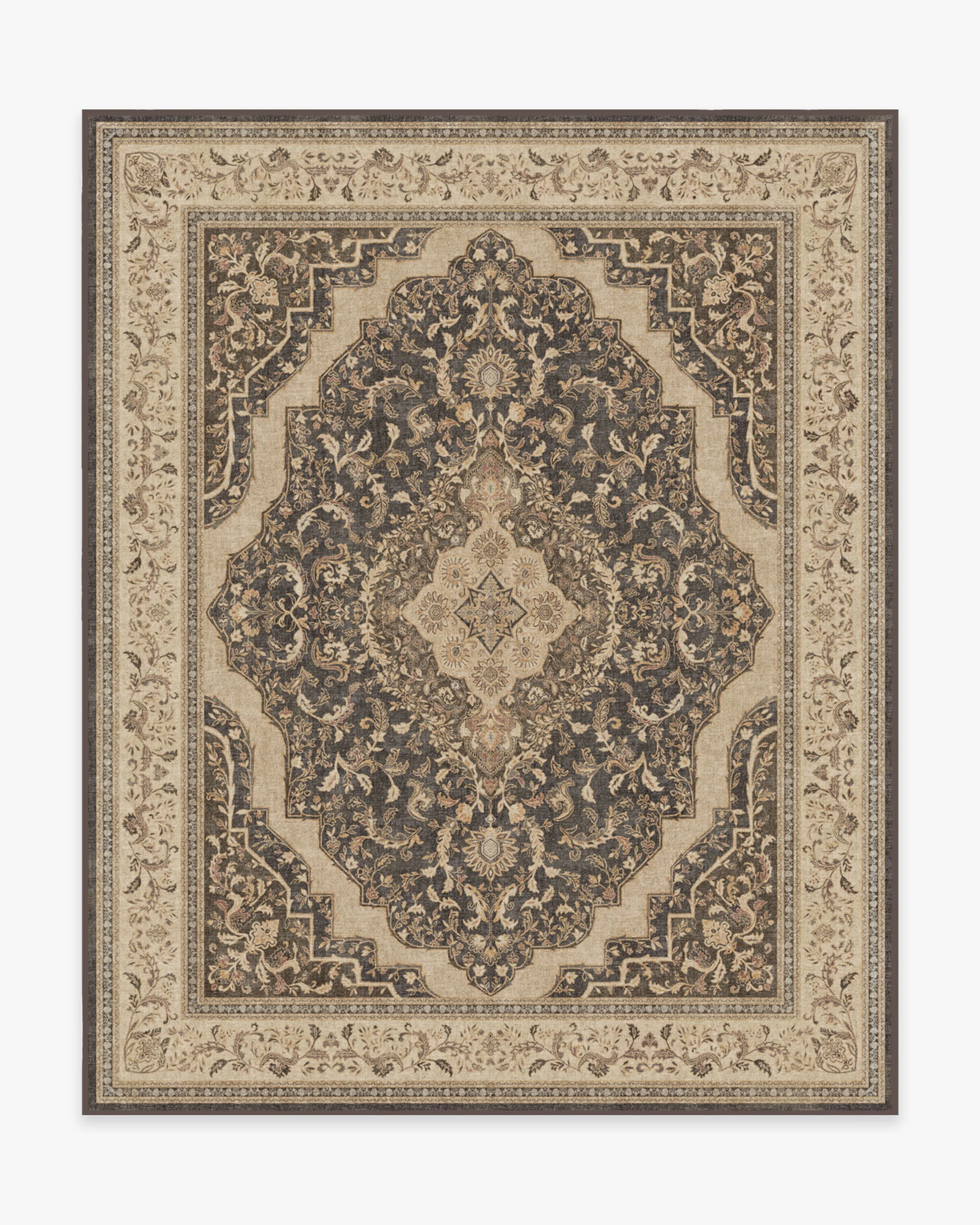 Adeline Dark Wood Rug