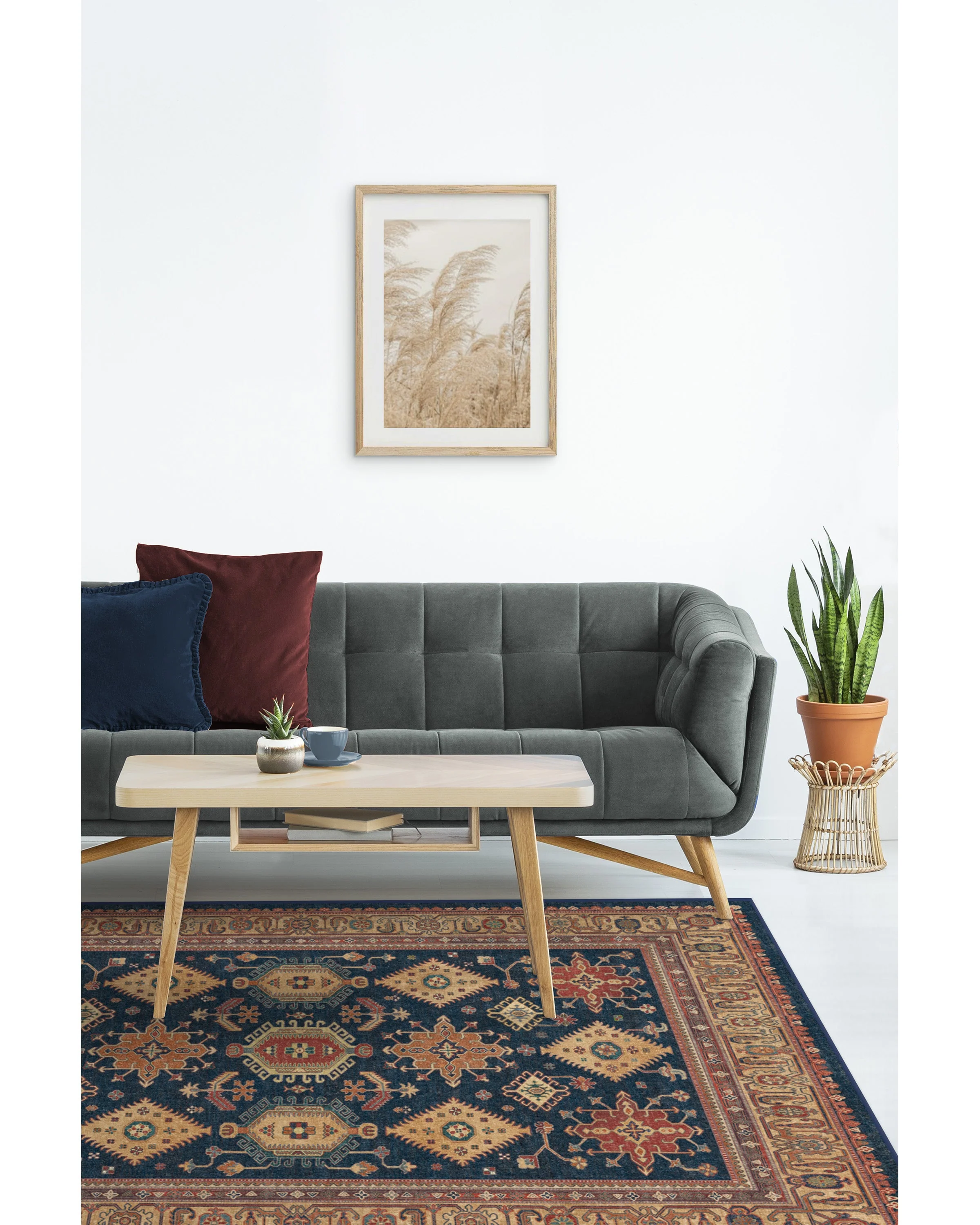Cambria Sapphire Flatwoven Rug