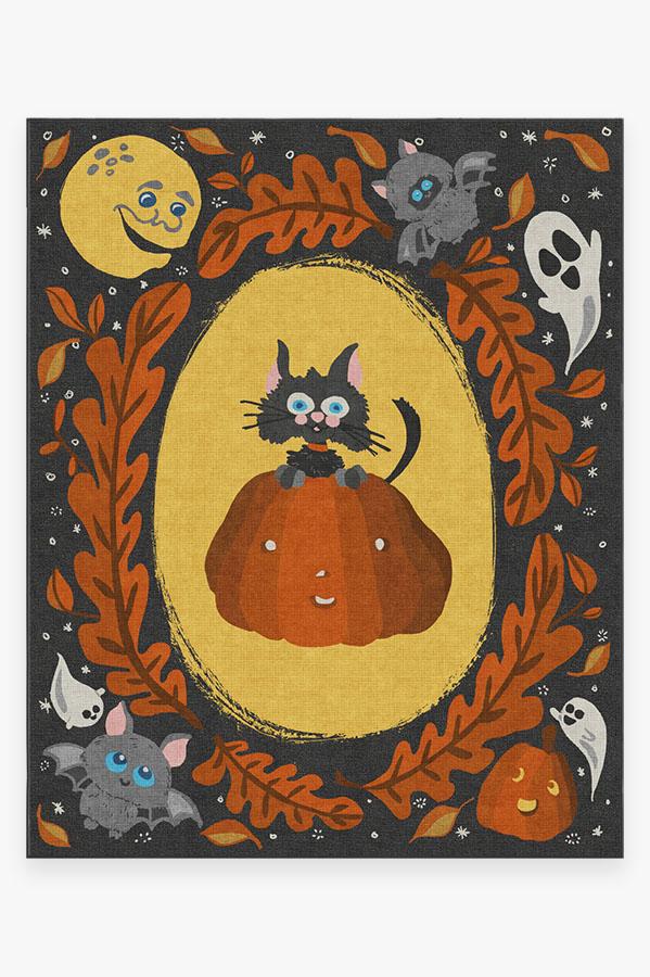 Scaredy Cat Flatwoven Rug