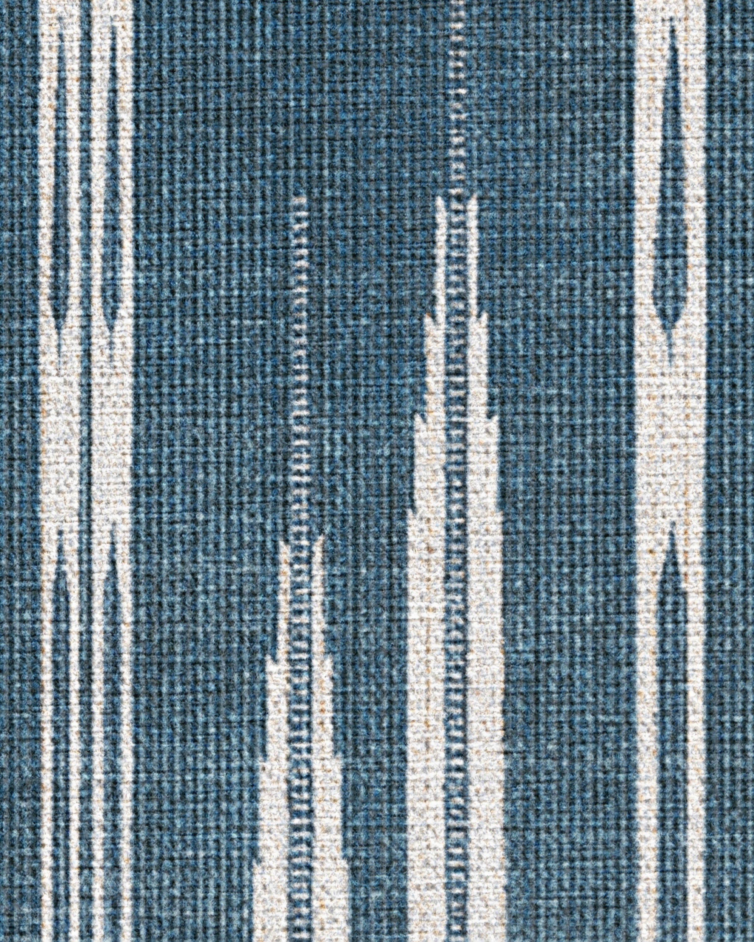 Raye Indigo & Ivory Flatwoven Rug