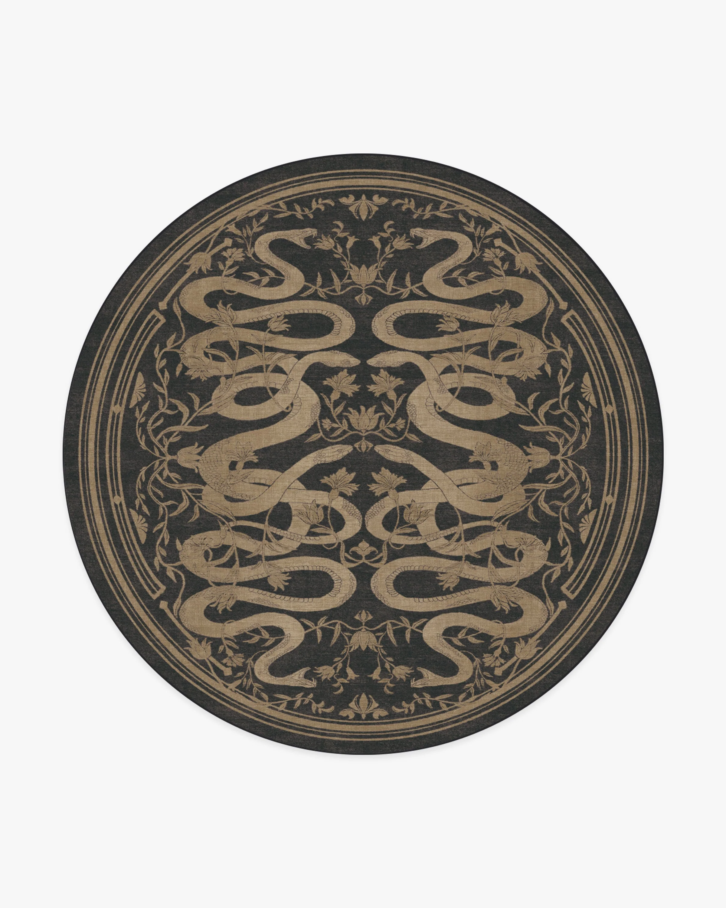 Sumaya Soft Black Flatwoven Rug by Martyn Lawrence Bullard