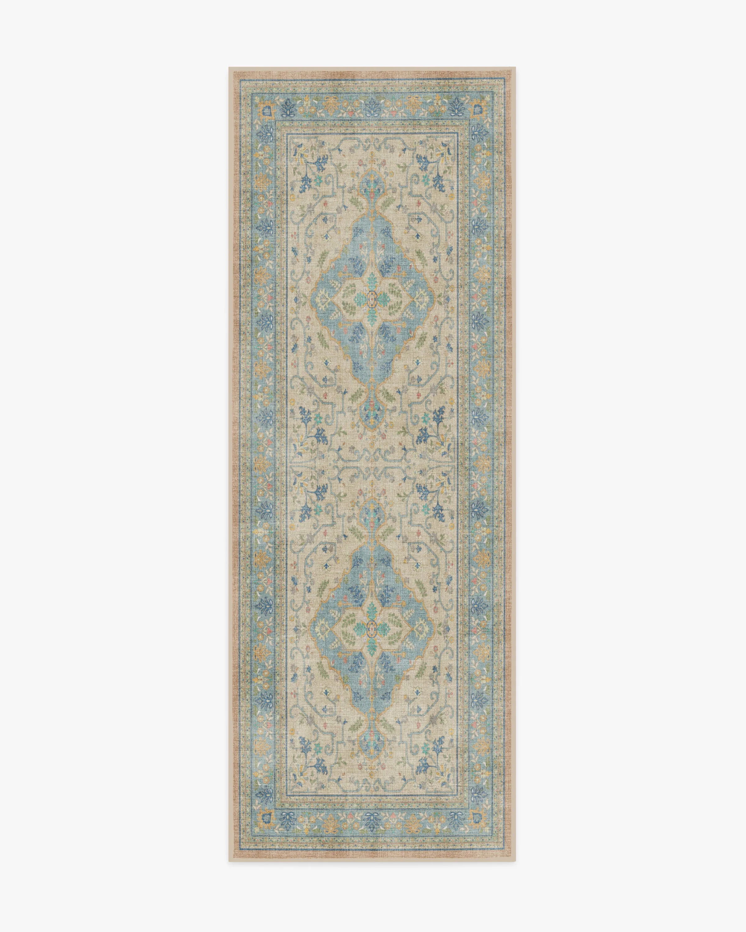 Tallulah Blue & Ivory Flatwoven Rug