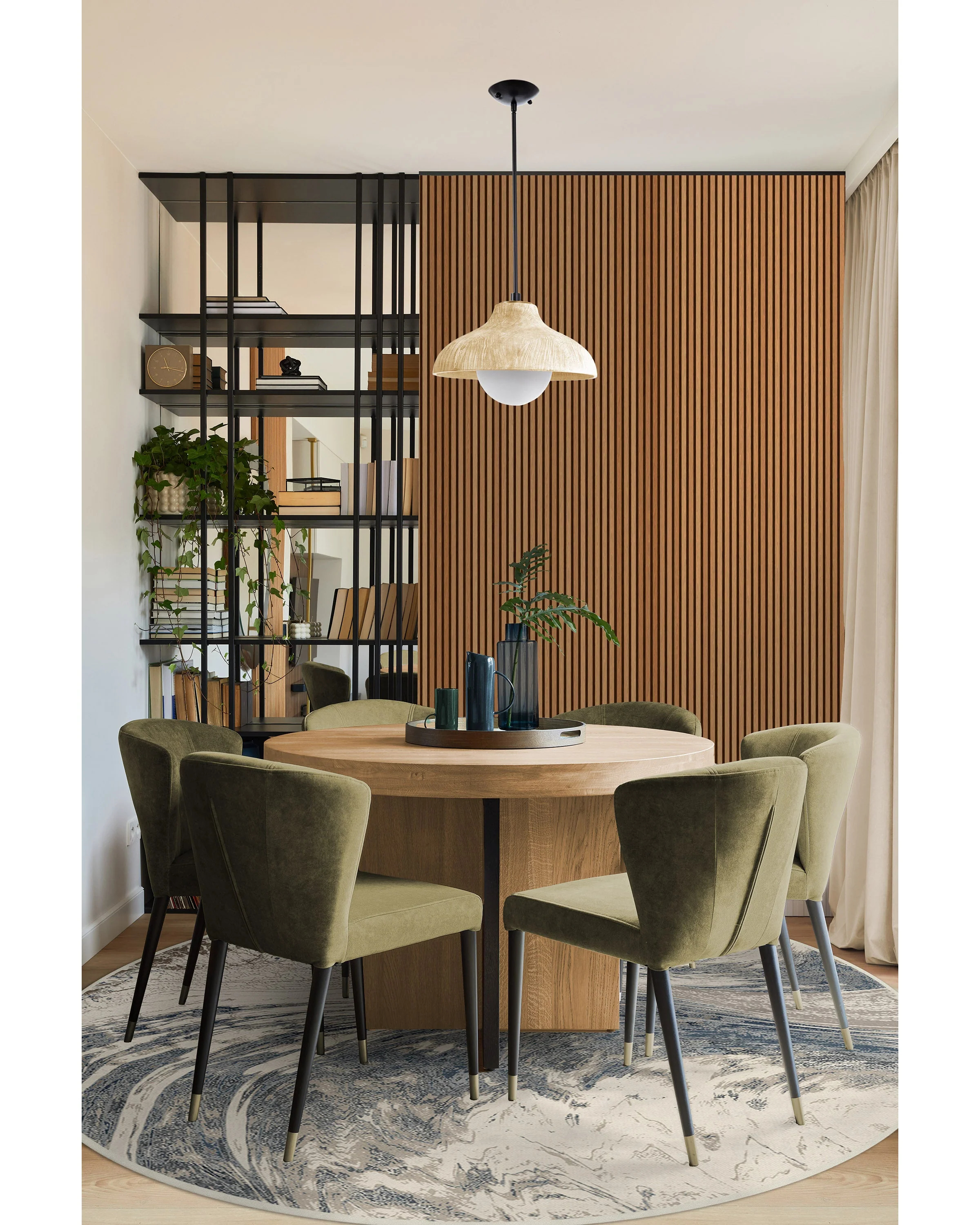 Malaspina Dusk Blue Rug