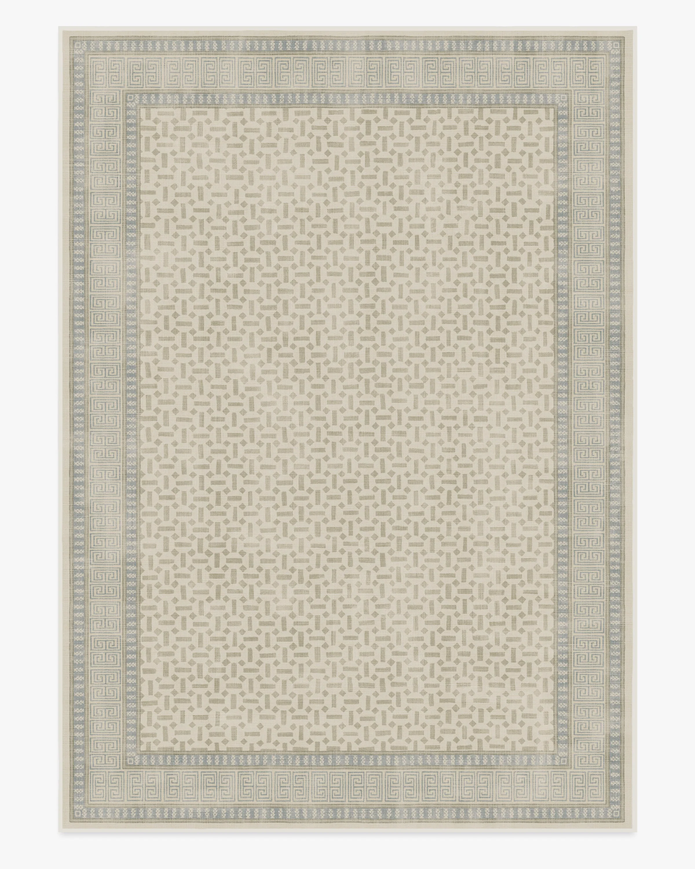Kairos Ivory & Blue Rug