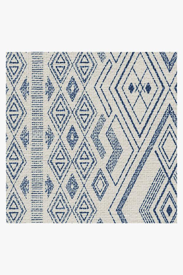 Herdanza Delft Blue Flatwoven Rug