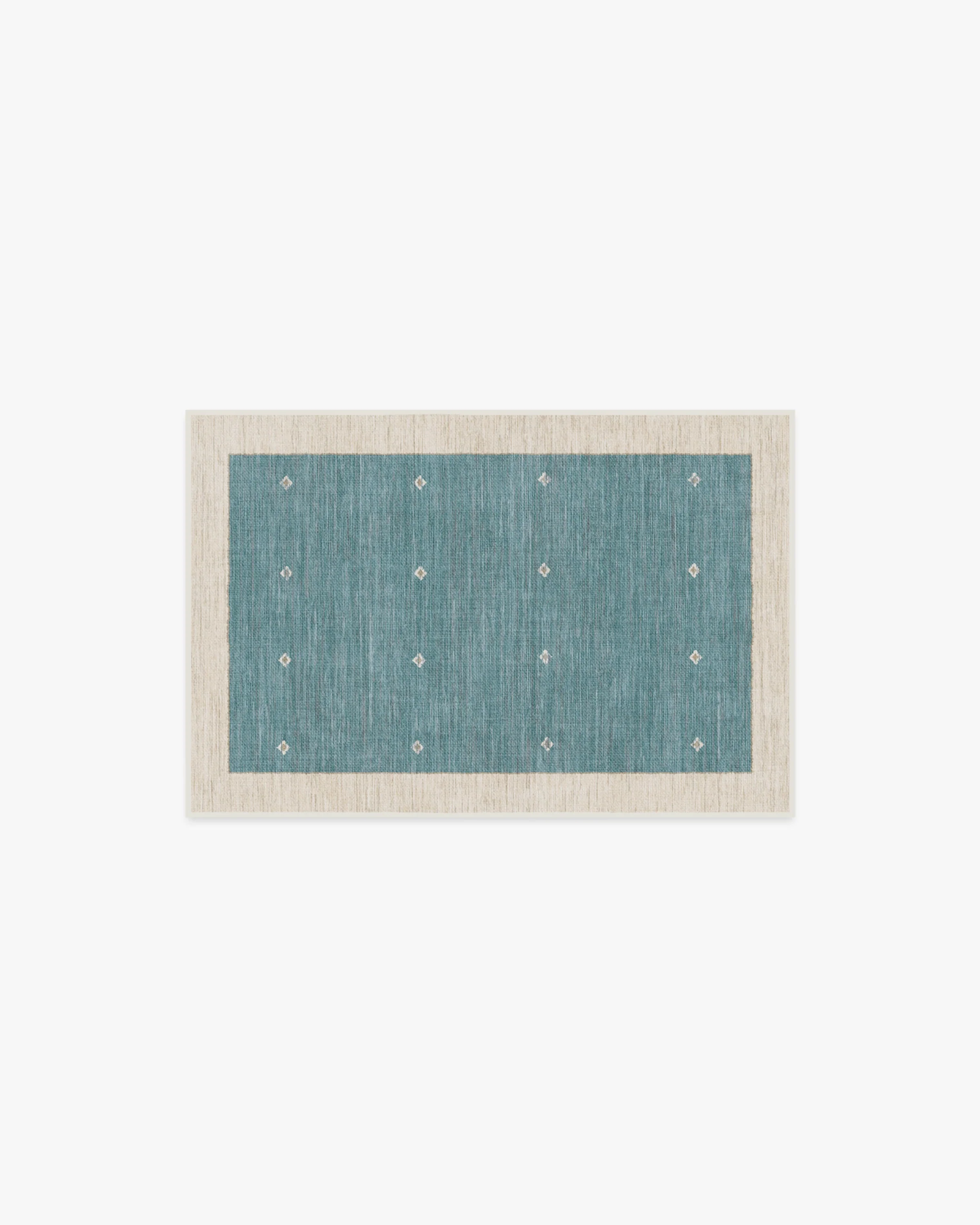 Luna Soft Teal Rug by goop