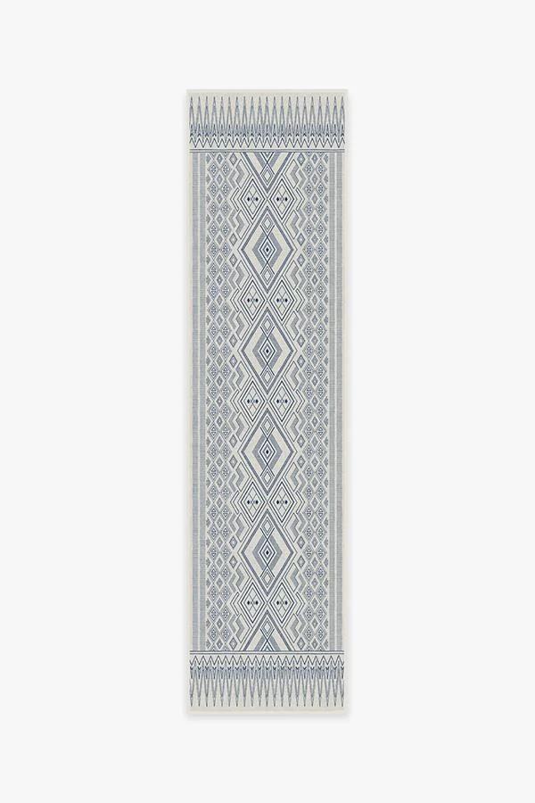 Herdanza Delft Blue Flatwoven Rug