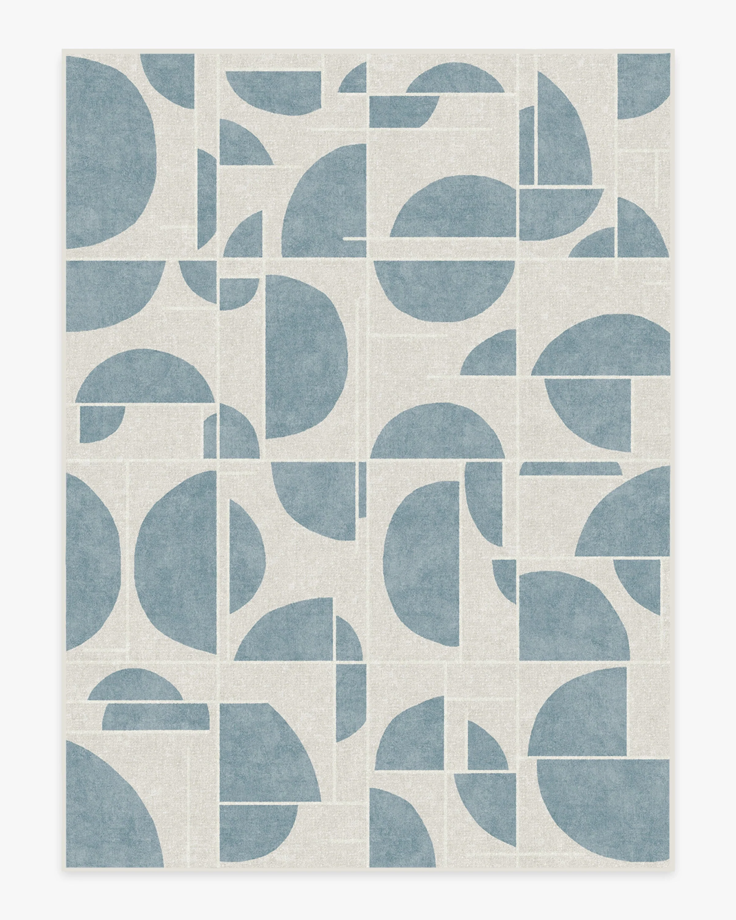 Lune Slate Blue Rug by Nina Takesh