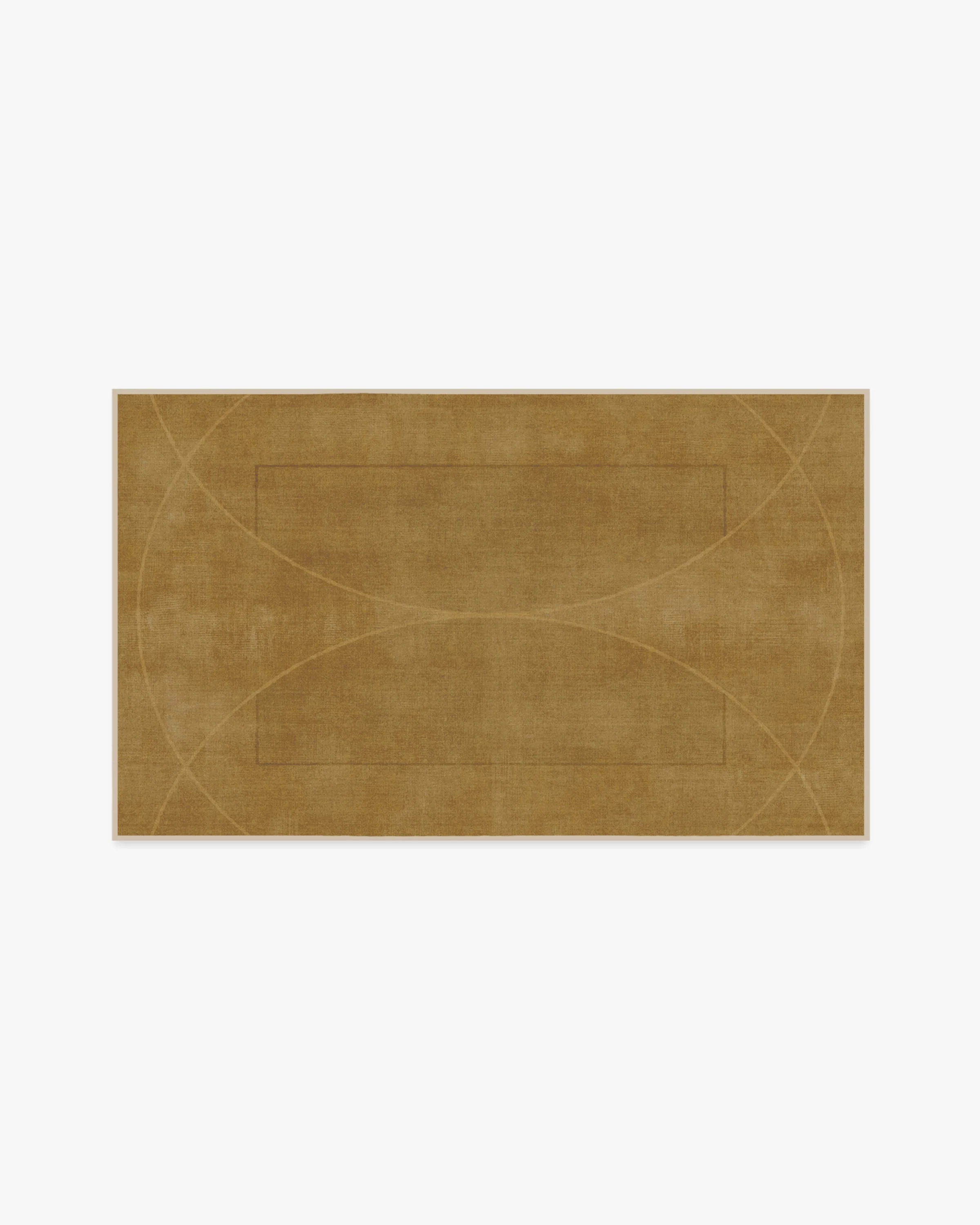 Ayla Gold Flatwoven Rug by Architectural Digest