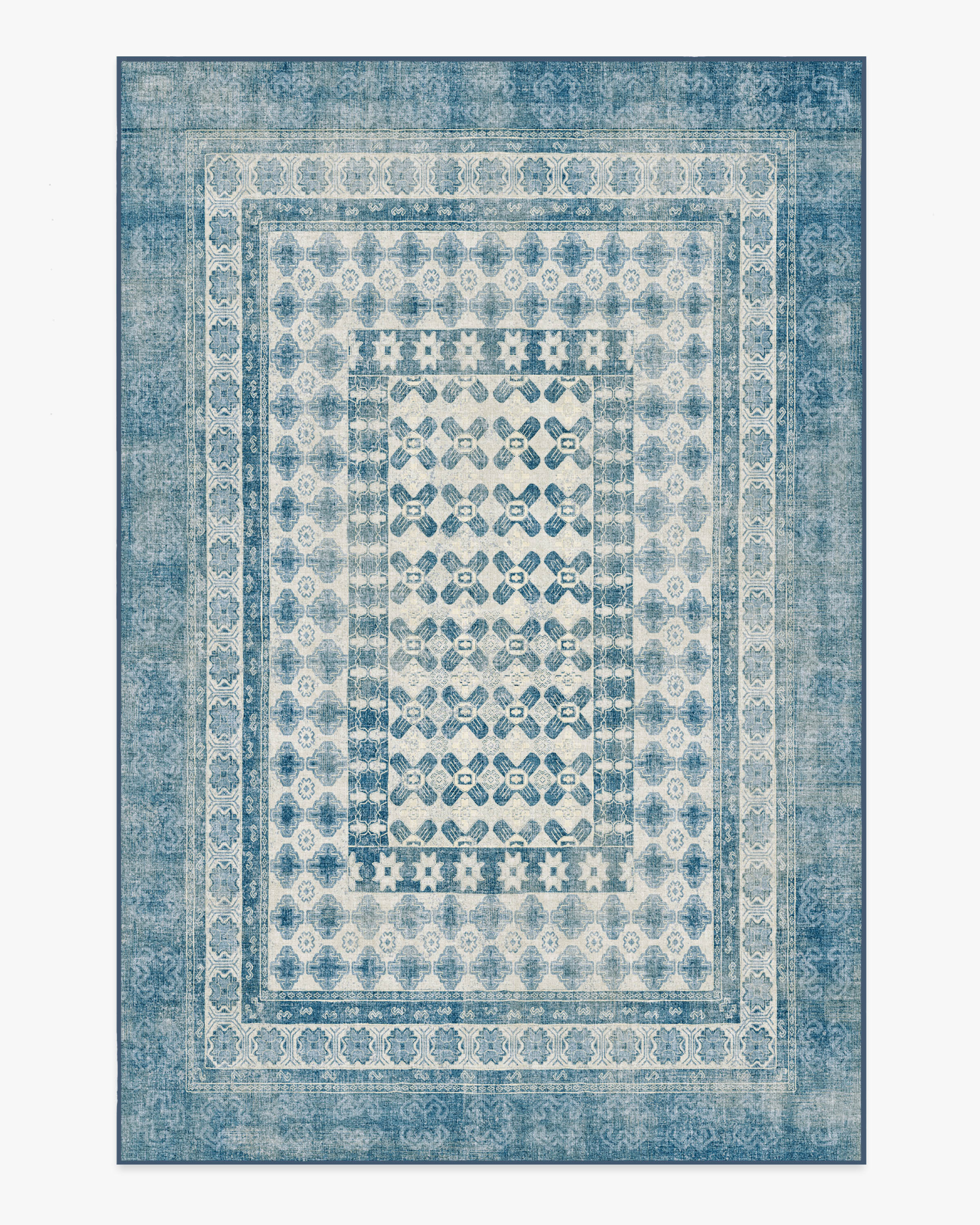 Cyrus Ocean & Ivory Rug