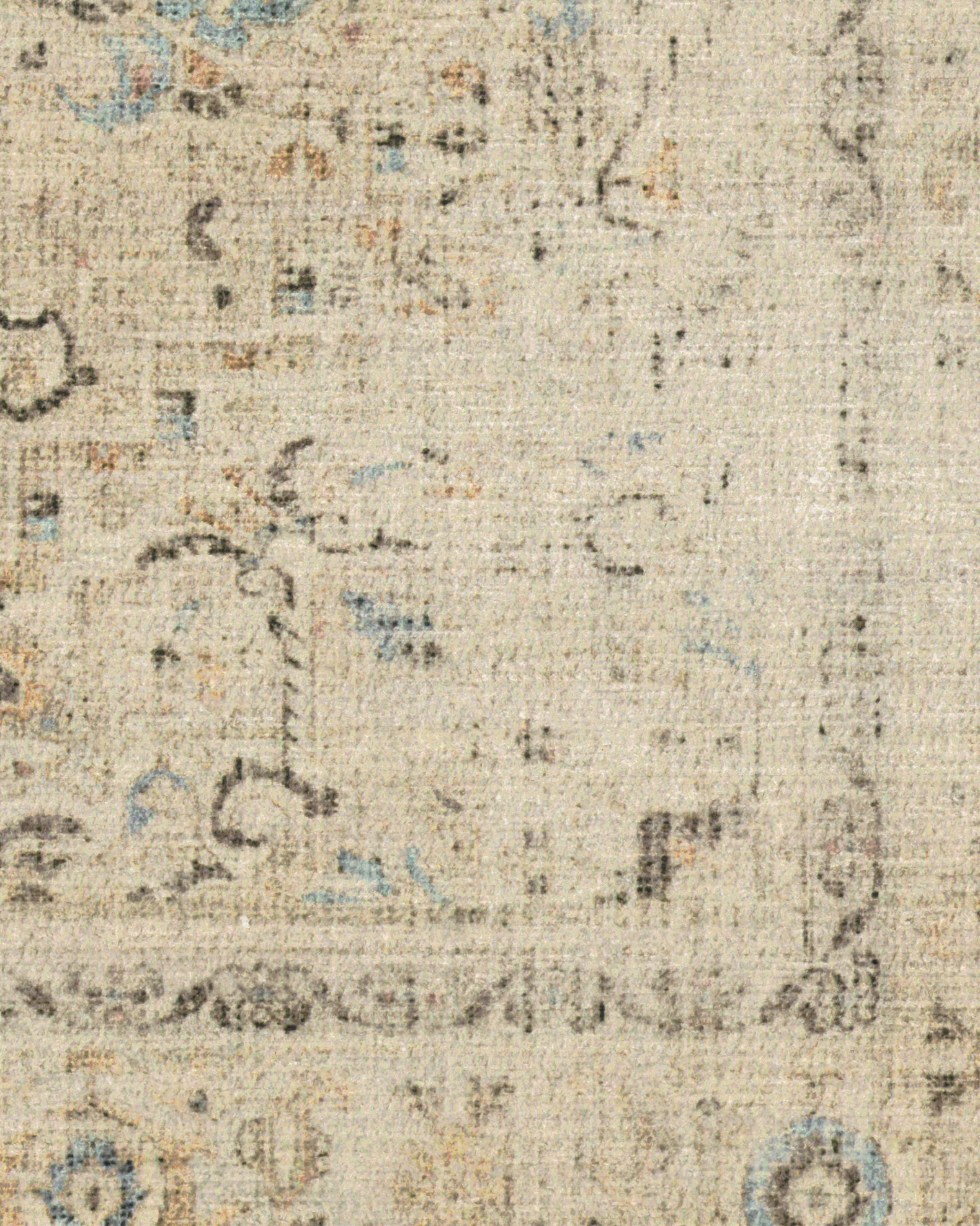 Kamran Ivory Opal Rug