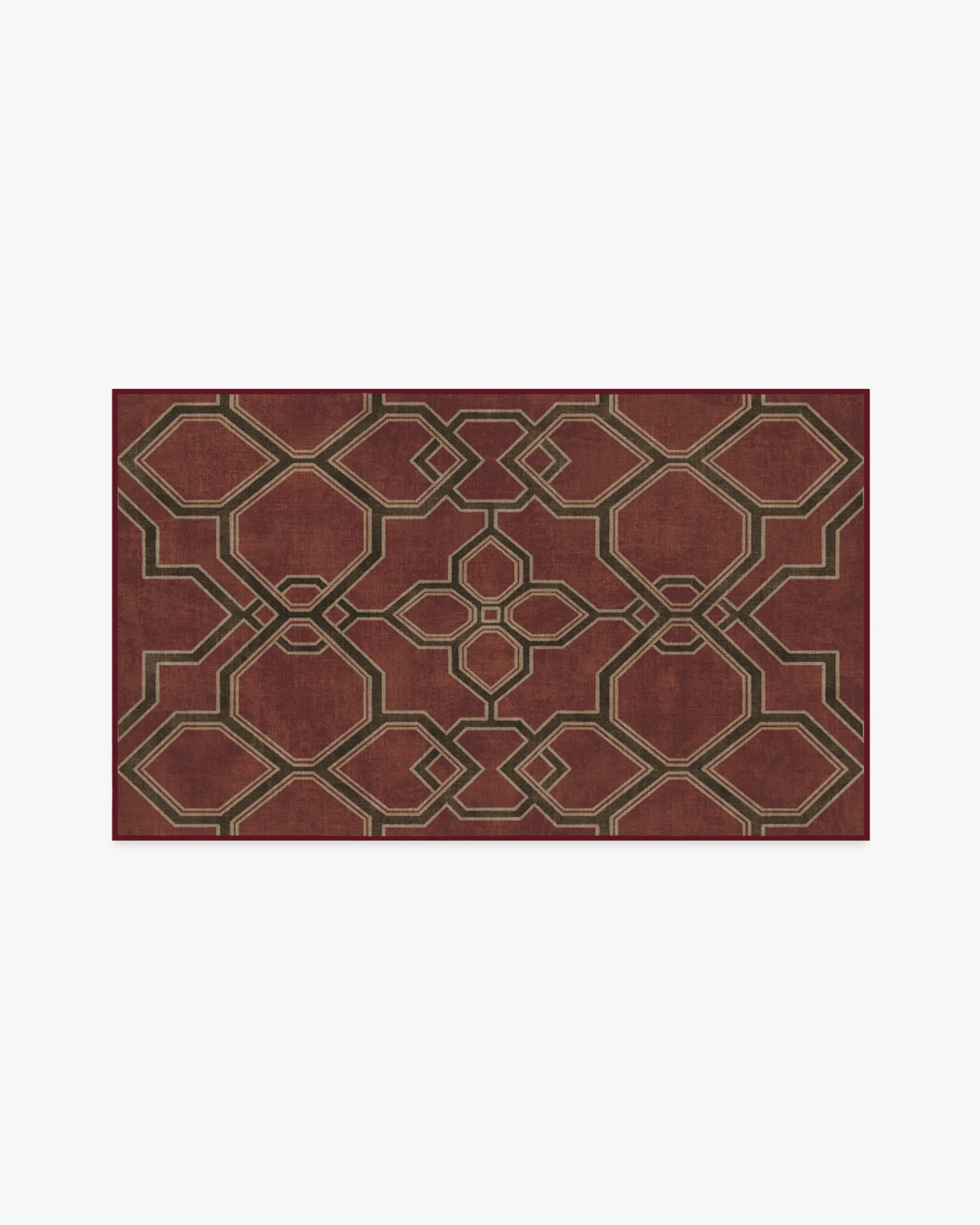 Kian Red Rug by Martyn Lawrence Bullard